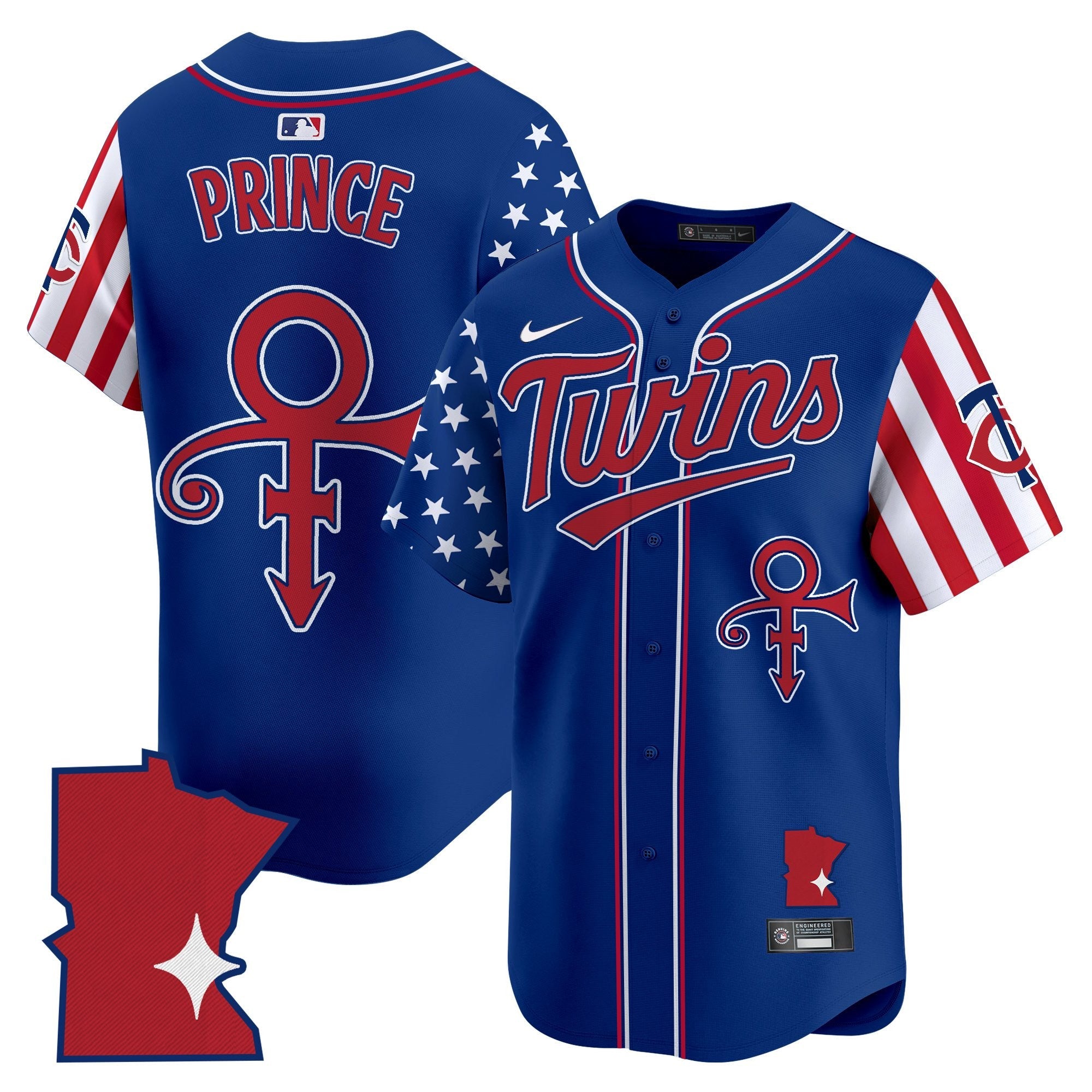 Men’s Minnesota 2025 Independence Day Vapor Premier Limited Jersey