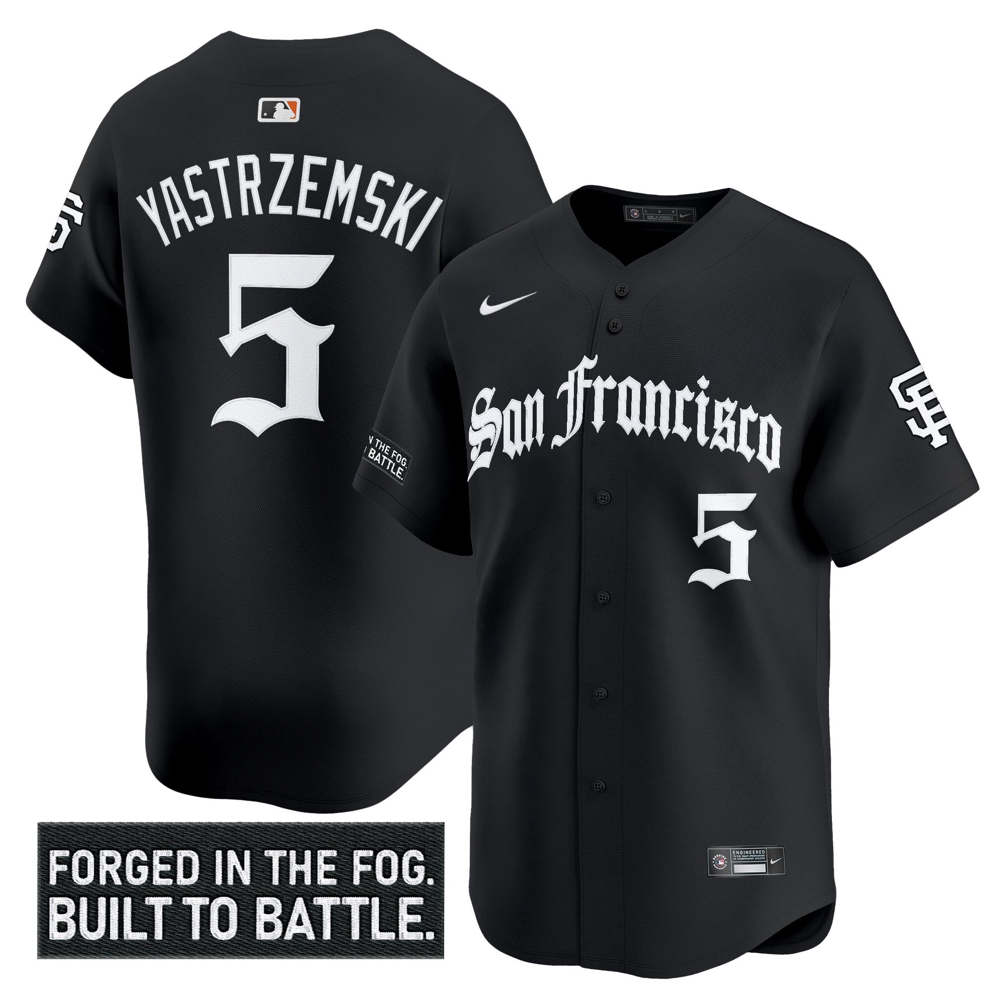 Men’s San Francisco ‘Gothic Fog Edition’ Vapor Premier Limited Jersey