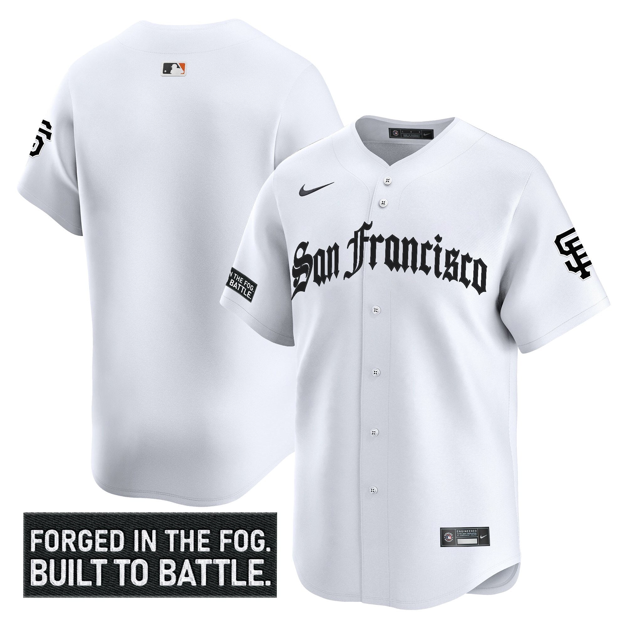 Men’s San Francisco ‘Gothic Fog Edition’ Vapor Premier Limited Jersey