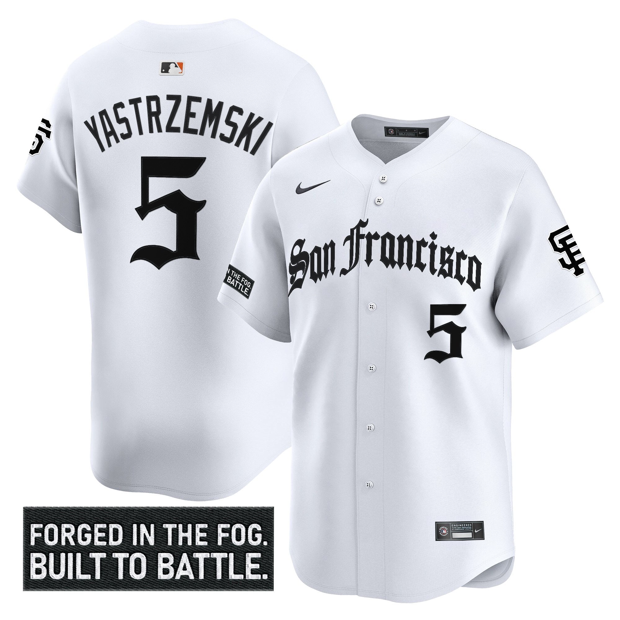 Men’s San Francisco ‘Gothic Fog Edition’ Vapor Premier Limited Jersey