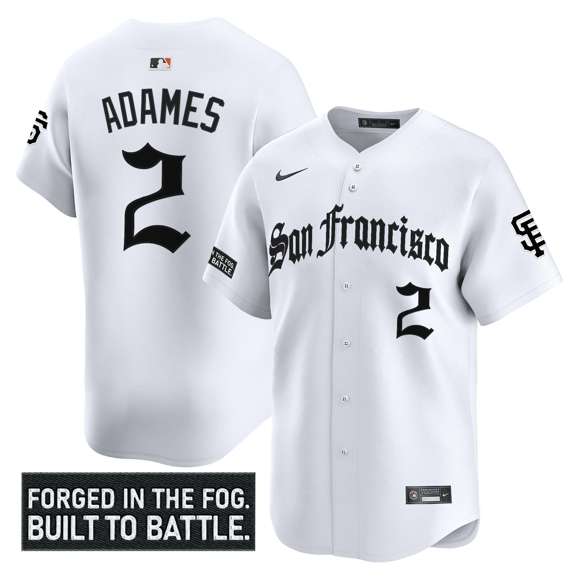 Men’s San Francisco ‘Gothic Fog Edition’ Vapor Premier Limited Jersey