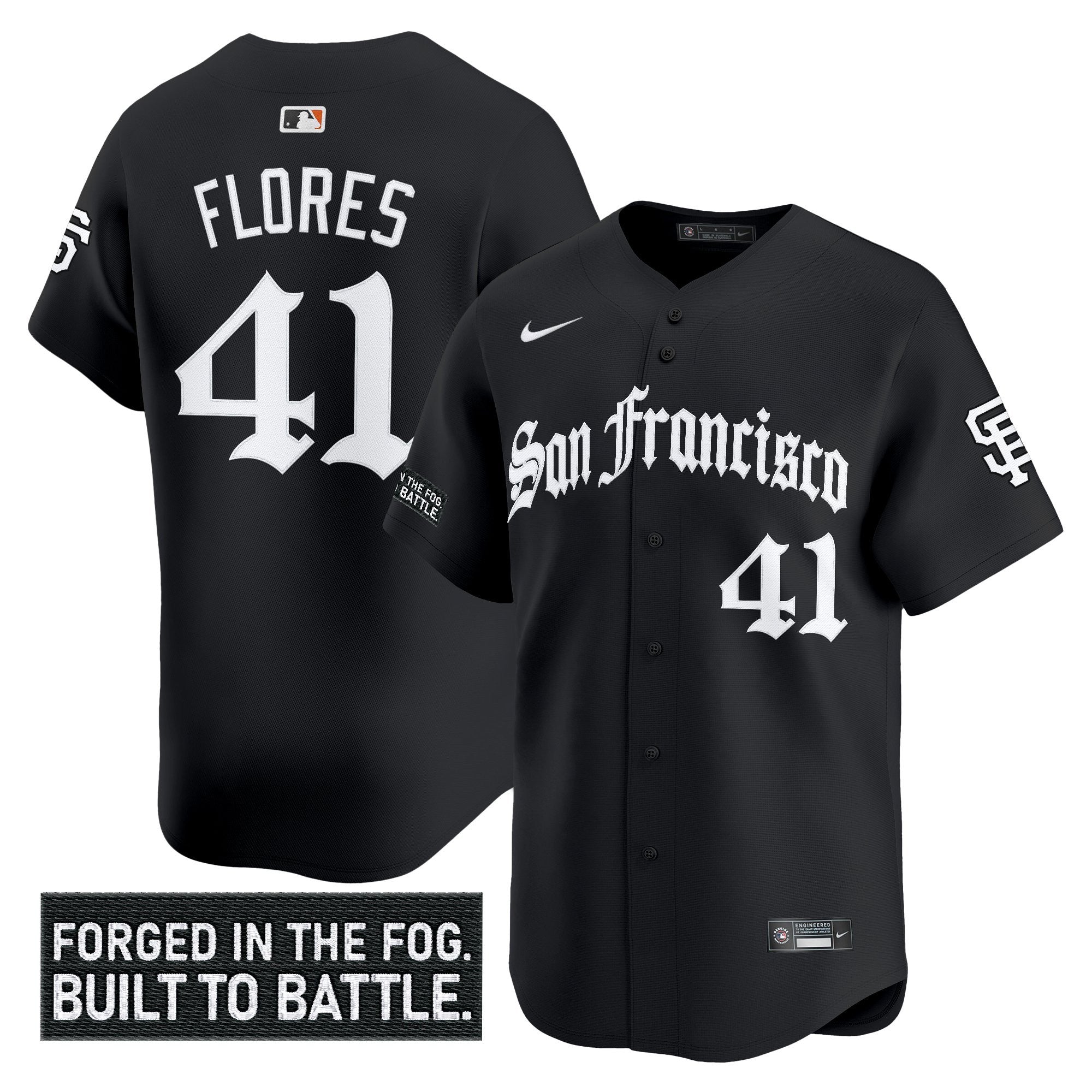 Men’s San Francisco ‘Gothic Fog Edition’ Vapor Premier Limited Jersey