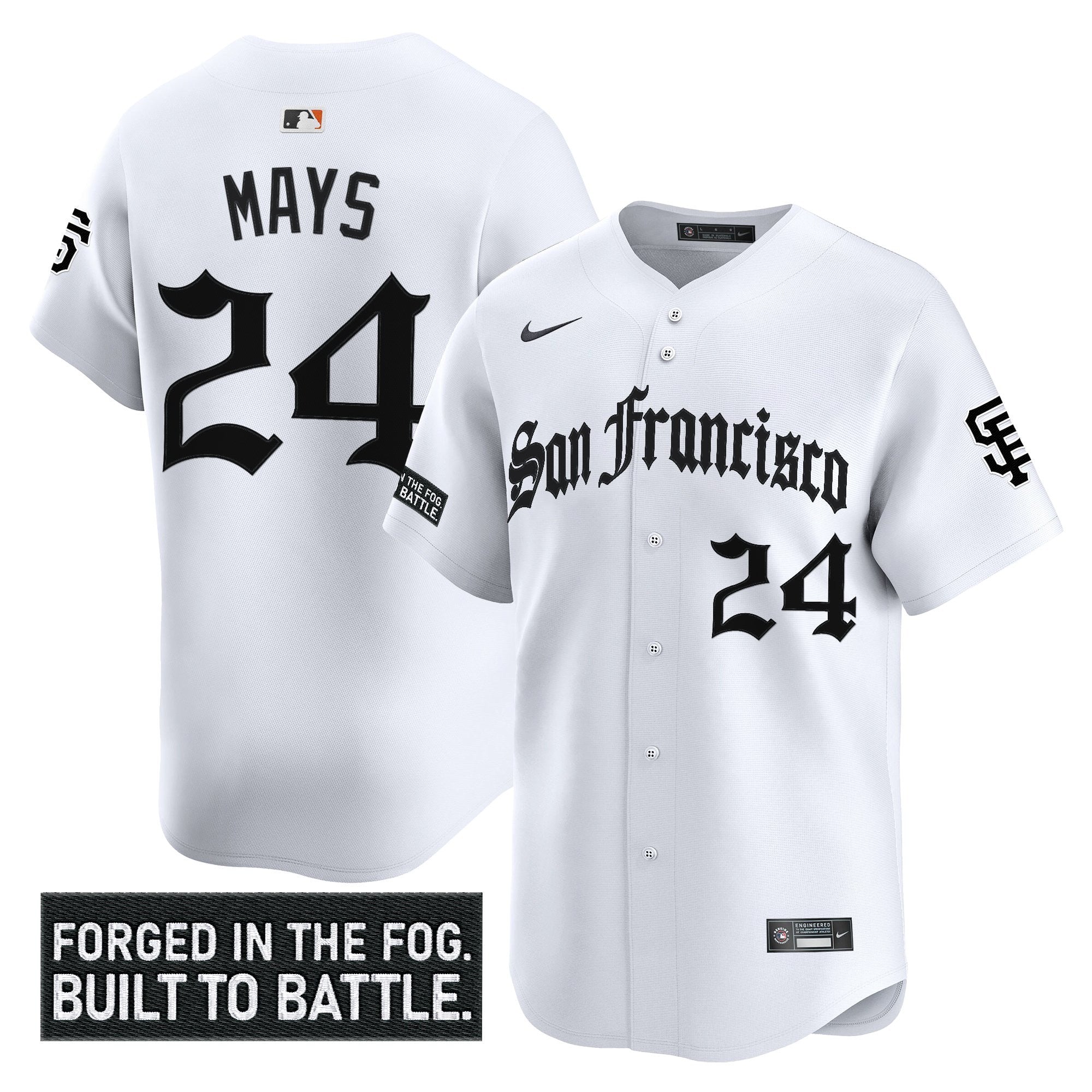 Men’s San Francisco ‘Gothic Fog Edition’ Vapor Premier Limited Jersey