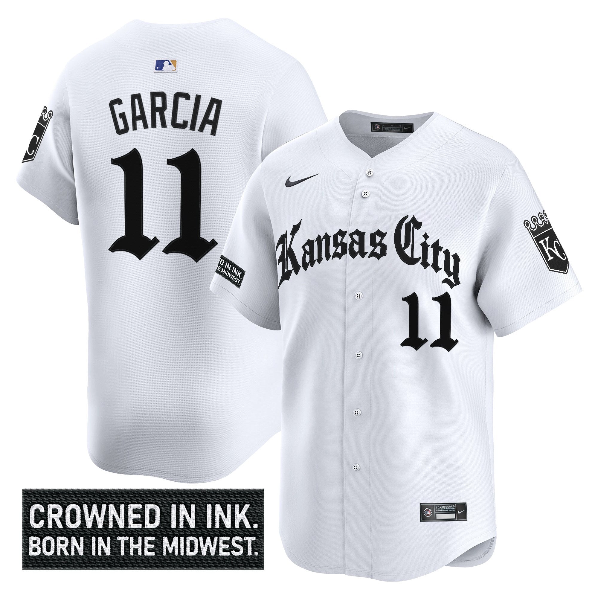 Men’s Kansas City ‘Gothic Crown Edition’ Vapor Premier Limited Jersey