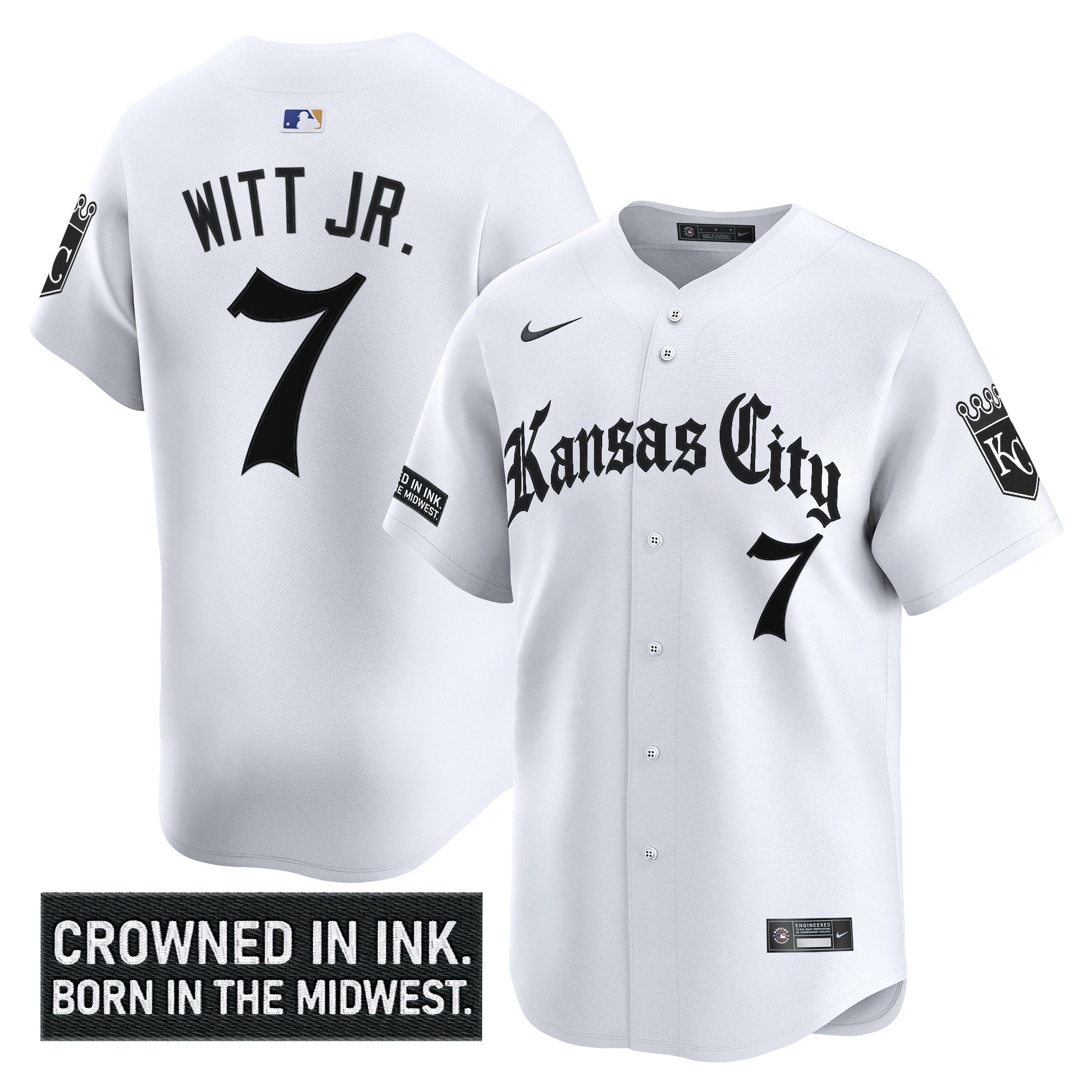 Men’s Kansas City ‘Gothic Crown Edition’ Vapor Premier Limited Jersey