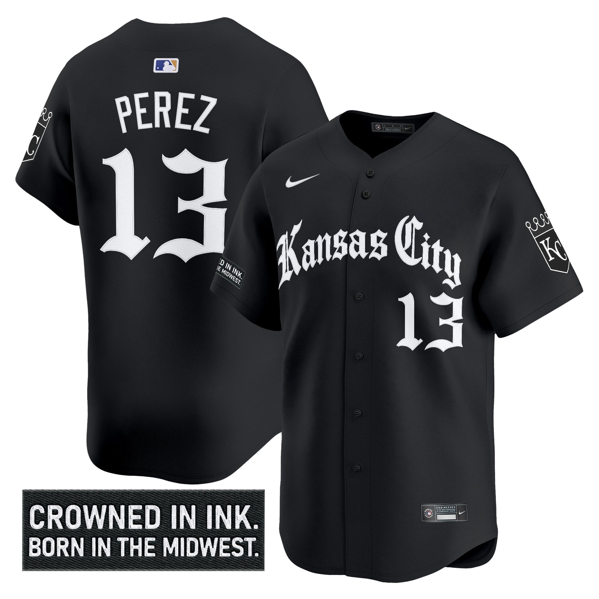 Men’s Kansas City ‘Gothic Crown Edition’ Vapor Premier Limited Jersey