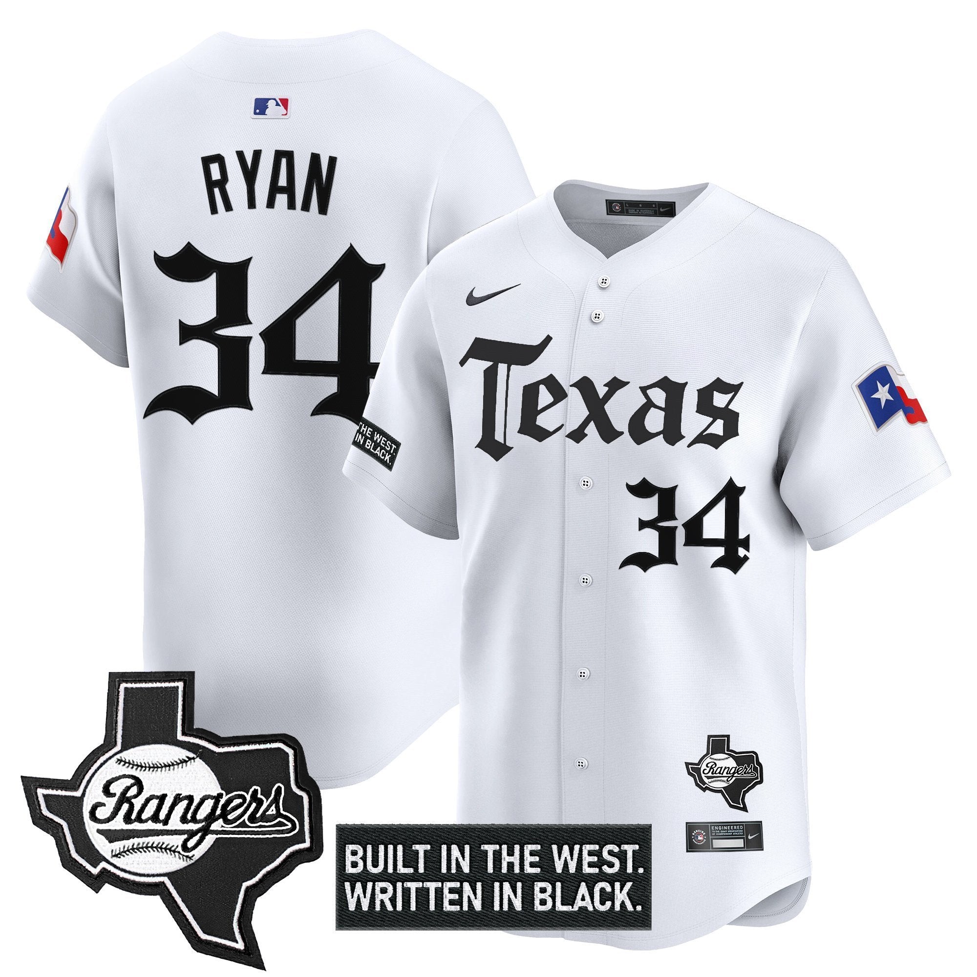 Men’s Texas ‘Gothic Frontier Edition’ Vapor Premier Limited Jersey