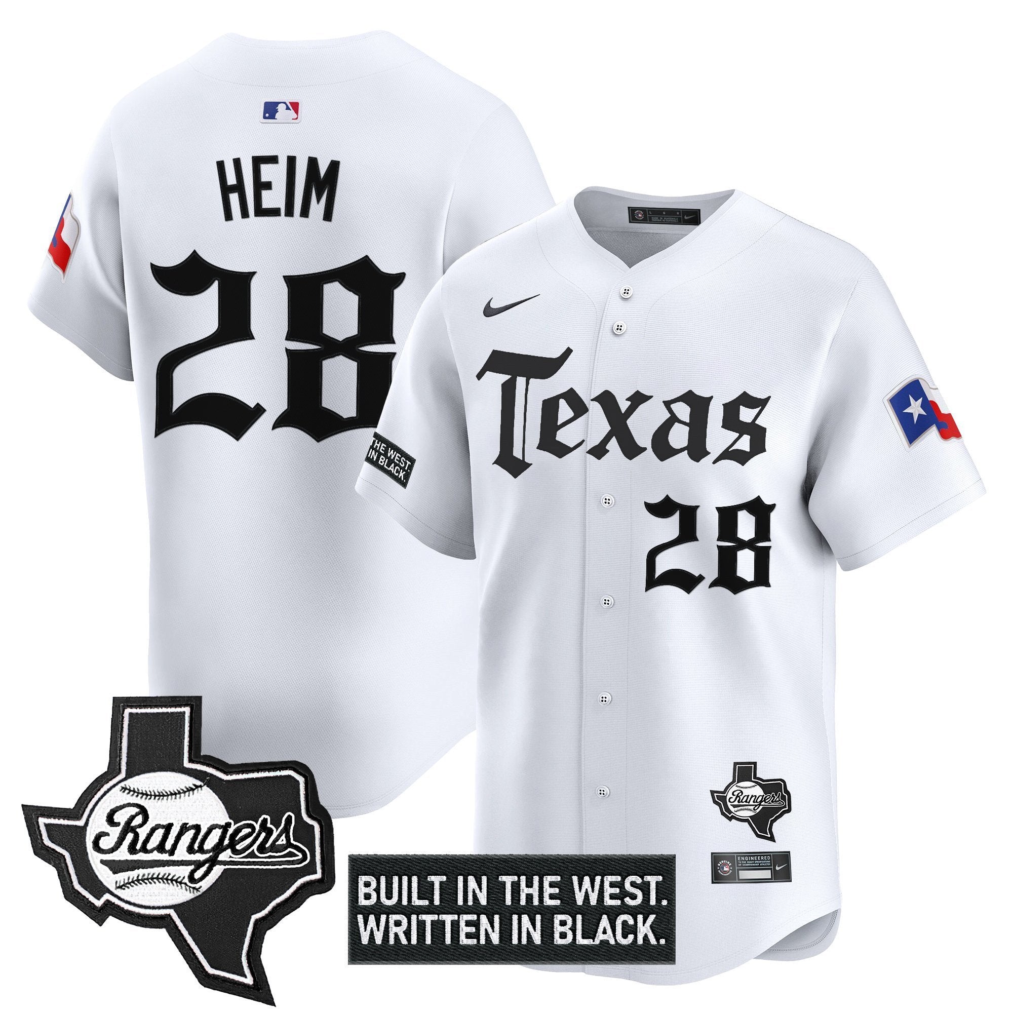 Men’s Texas ‘Gothic Frontier Edition’ Vapor Premier Limited Jersey