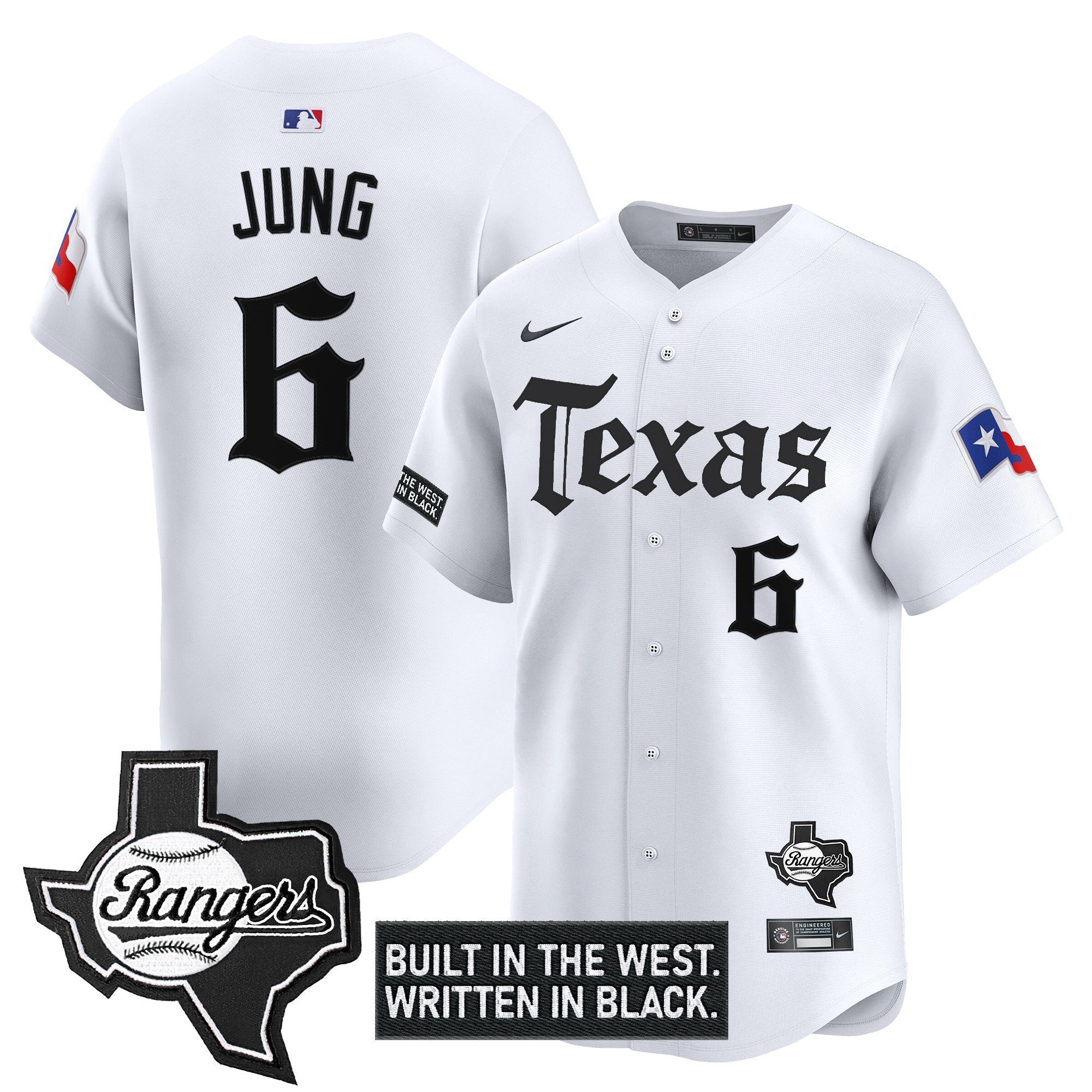 Men’s Texas ‘Gothic Frontier Edition’ Vapor Premier Limited Jersey