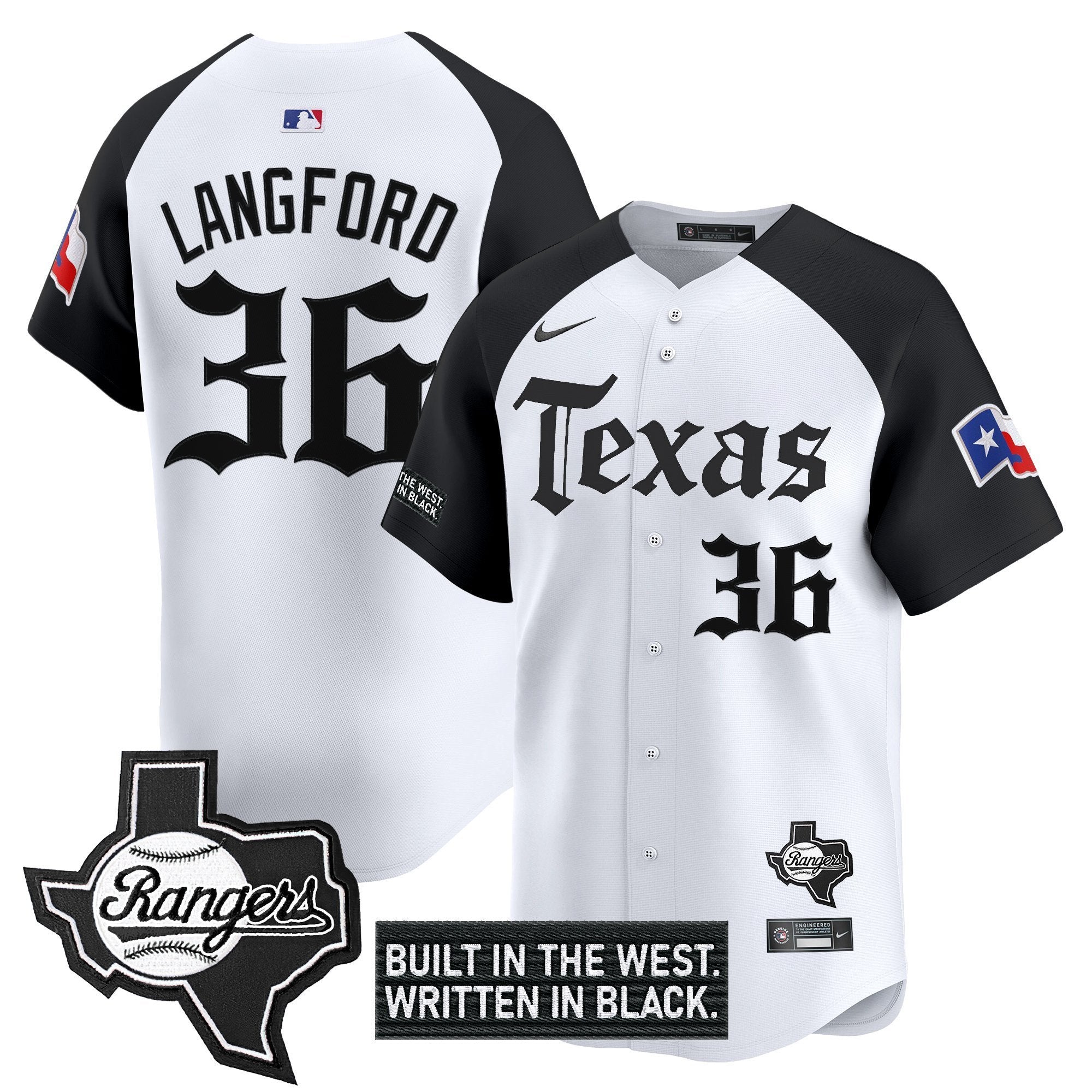 Men’s Texas ‘Gothic Frontier Edition’ Vapor Premier Limited Jersey