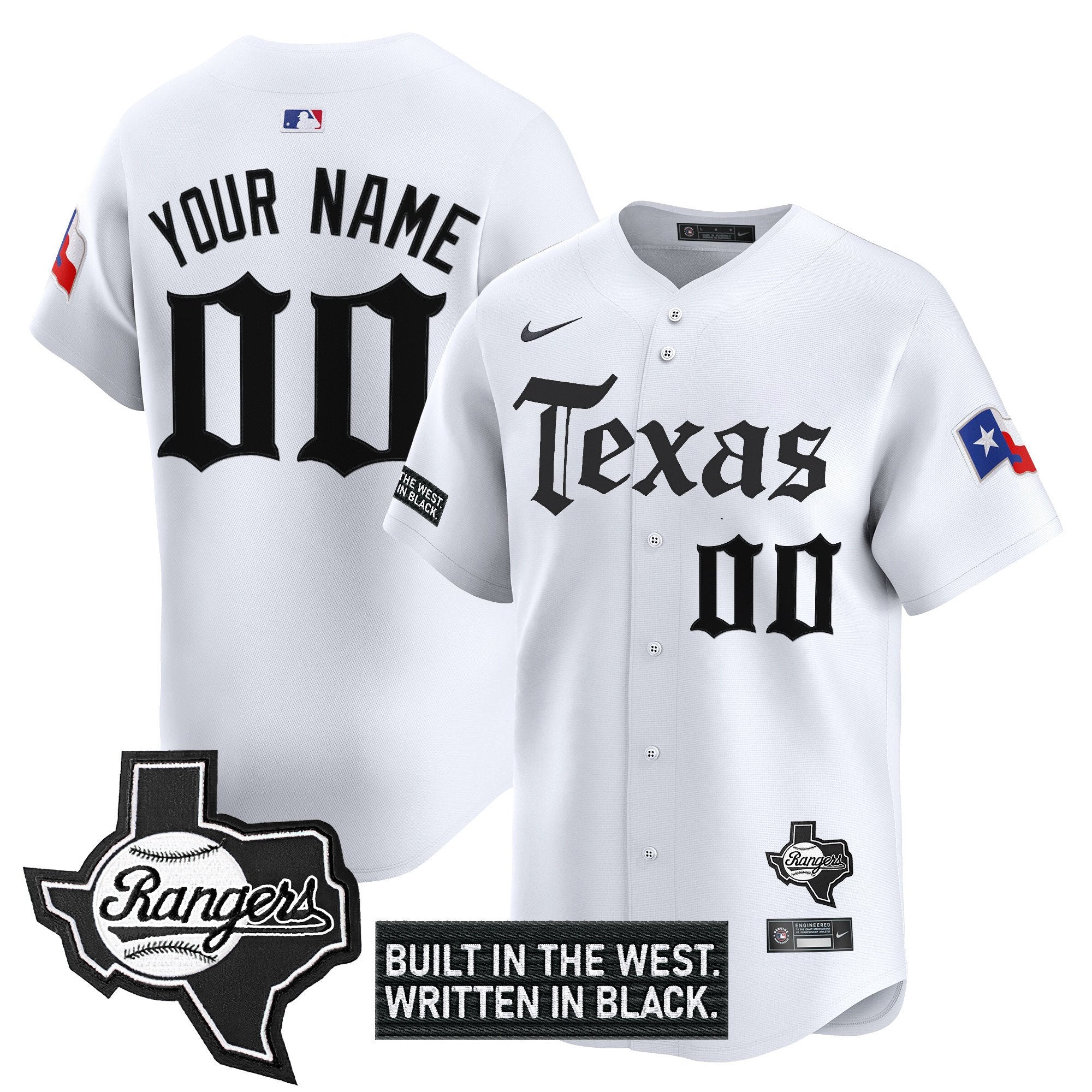Texas ‘Gothic Frontier Edition’ Vapor Premier Limited Custom Jersey