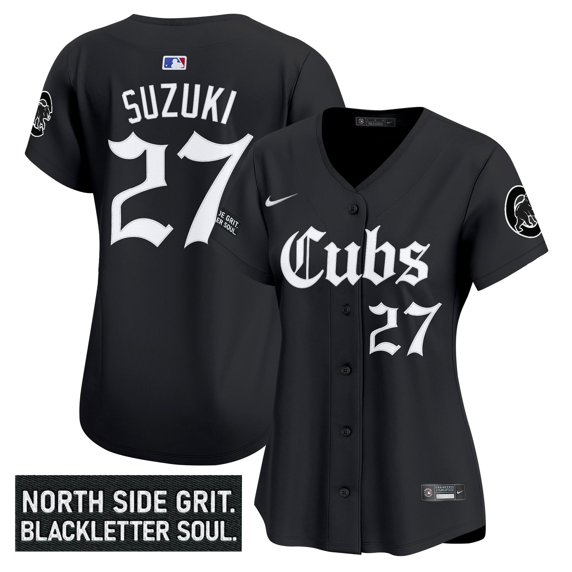 Women’s Chicago ‘Gothic North Side Edition’ Vapor Premier Limited Jersey