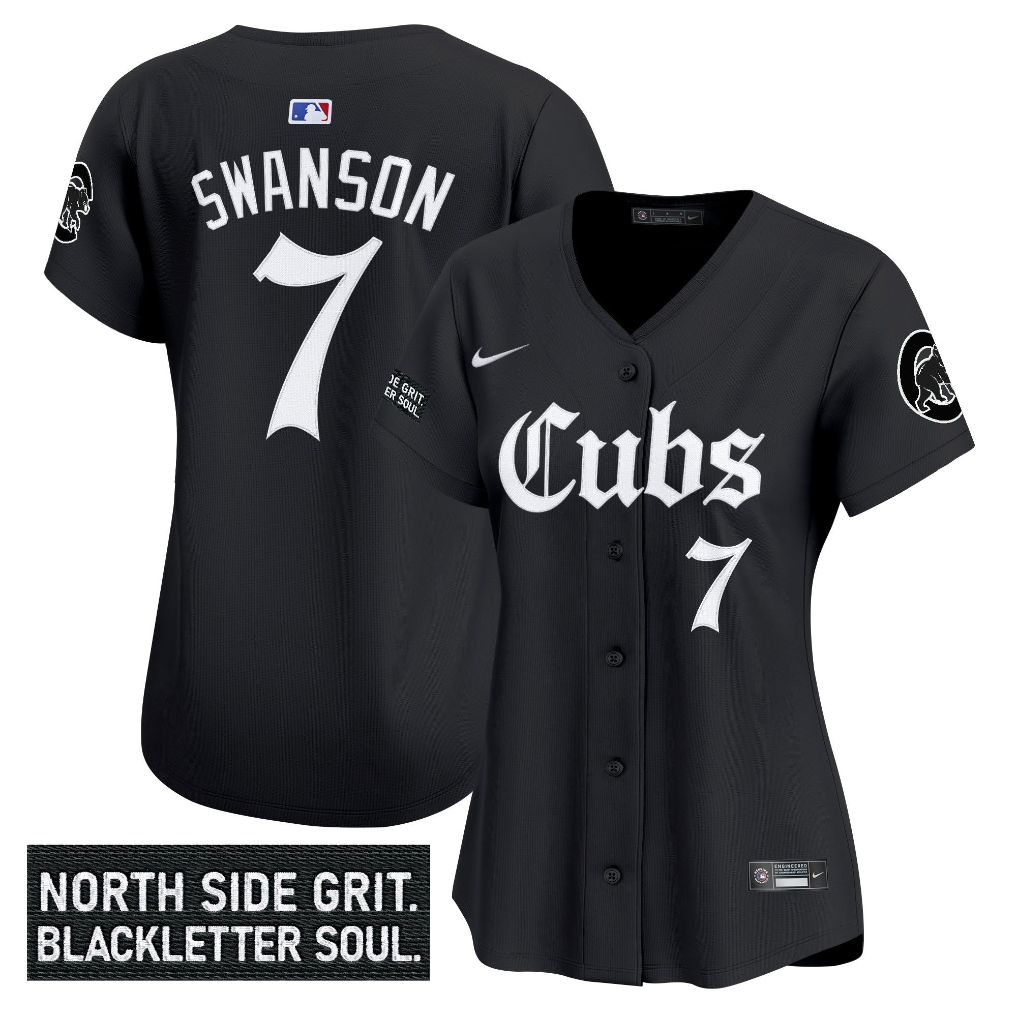 Women’s Chicago ‘Gothic North Side Edition’ Vapor Premier Limited Jersey