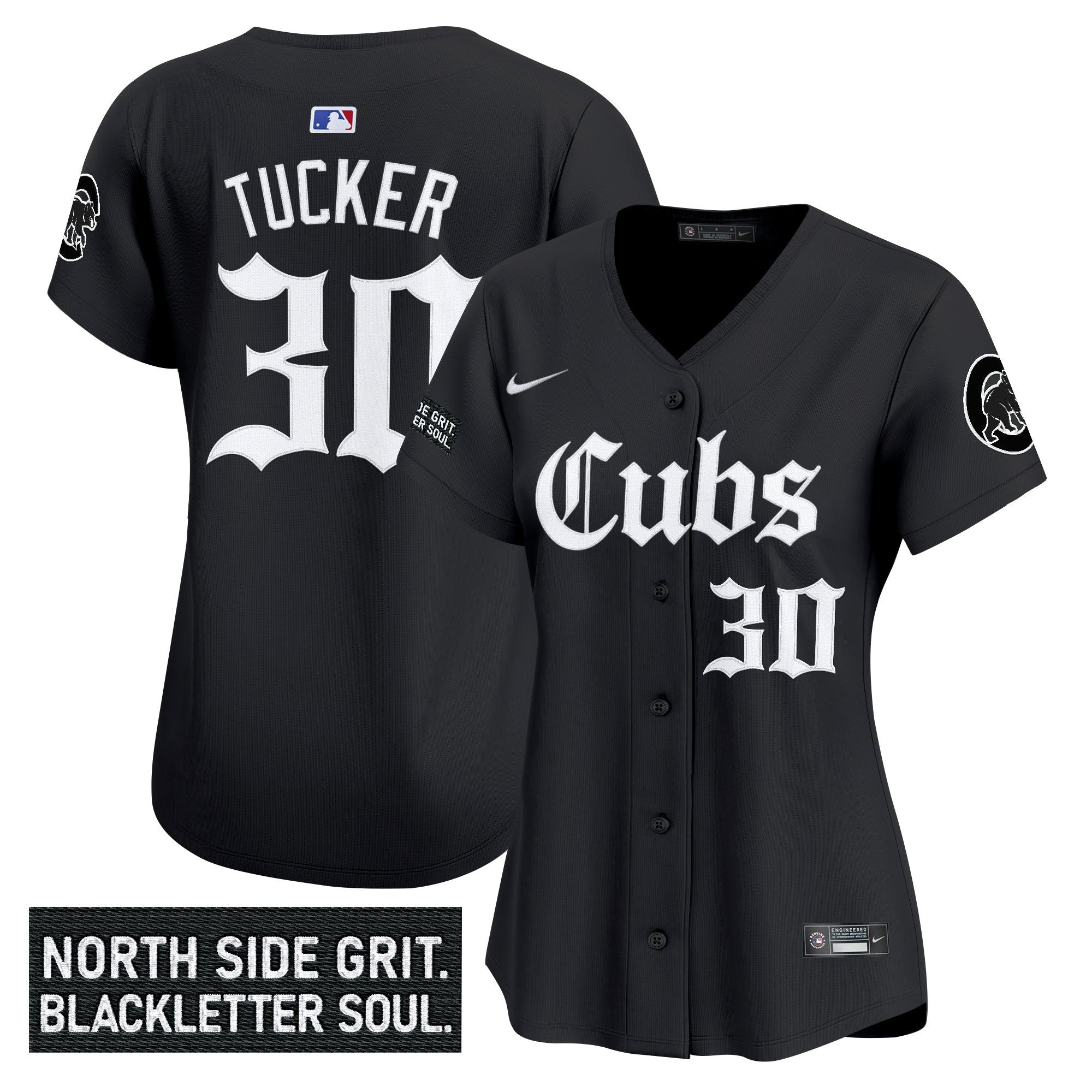 Women’s Chicago ‘Gothic North Side Edition’ Vapor Premier Limited Jersey