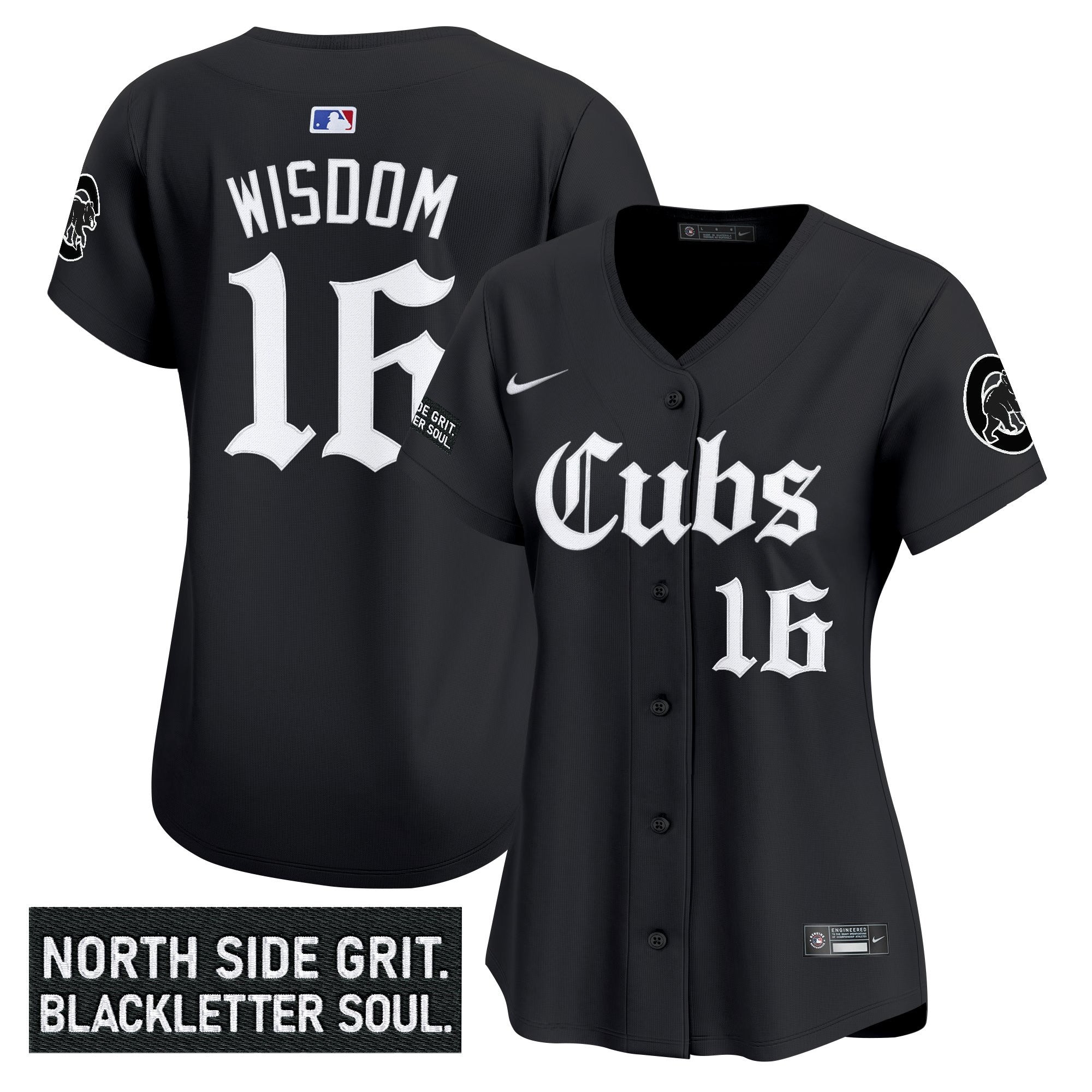 Women’s Chicago ‘Gothic North Side Edition’ Vapor Premier Limited Jersey