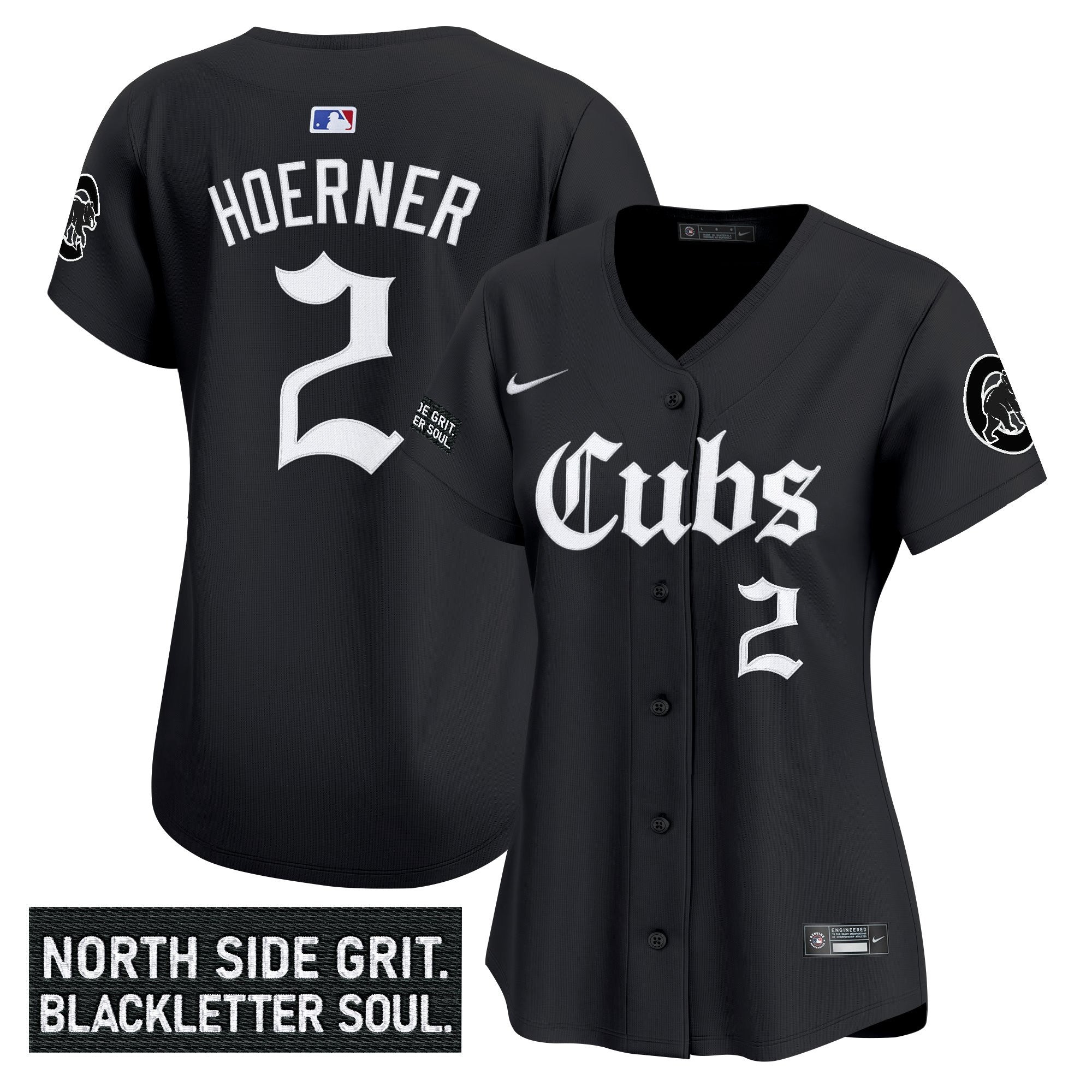 Women’s Chicago ‘Gothic North Side Edition’ Vapor Premier Limited Jersey