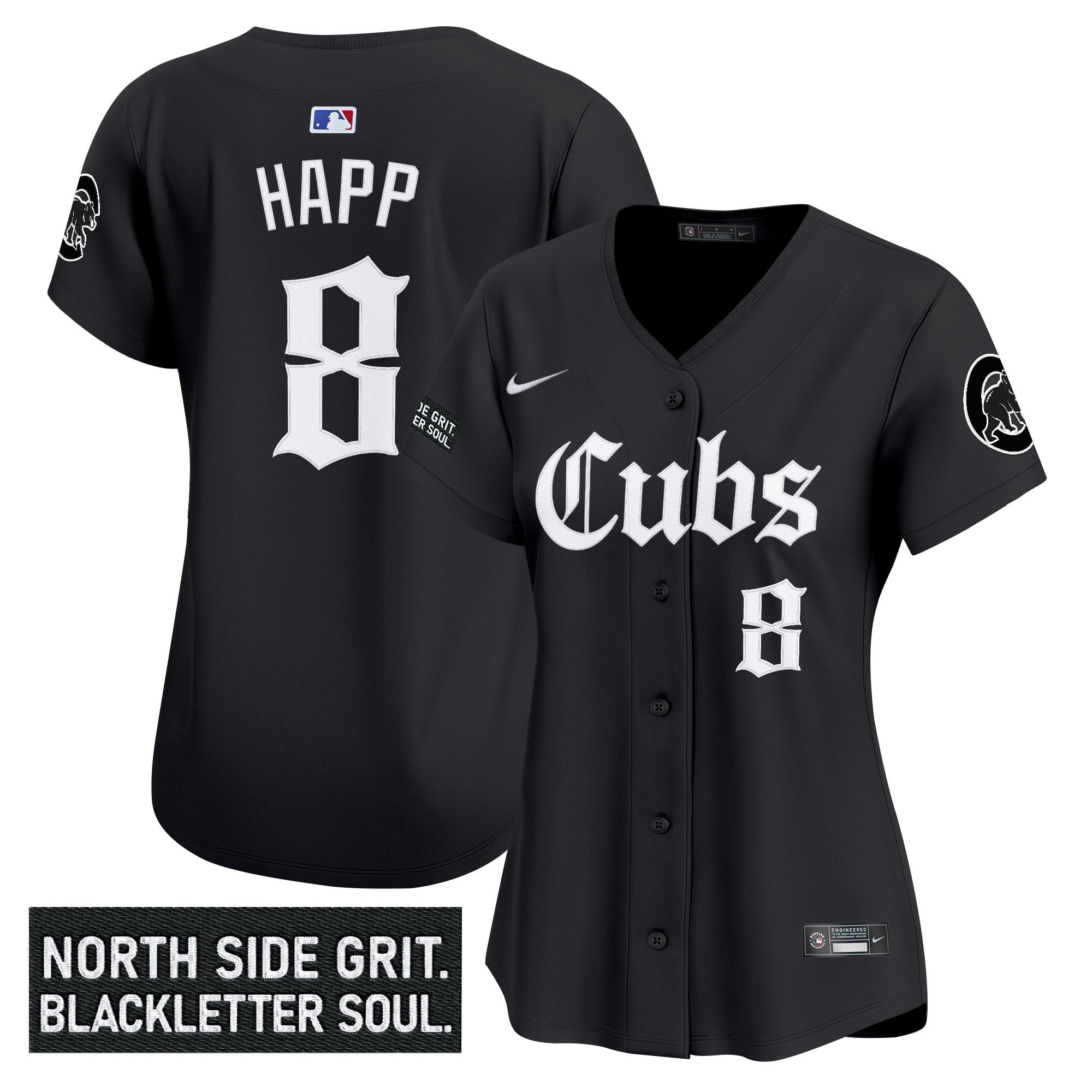 Women’s Chicago ‘Gothic North Side Edition’ Vapor Premier Limited Jersey