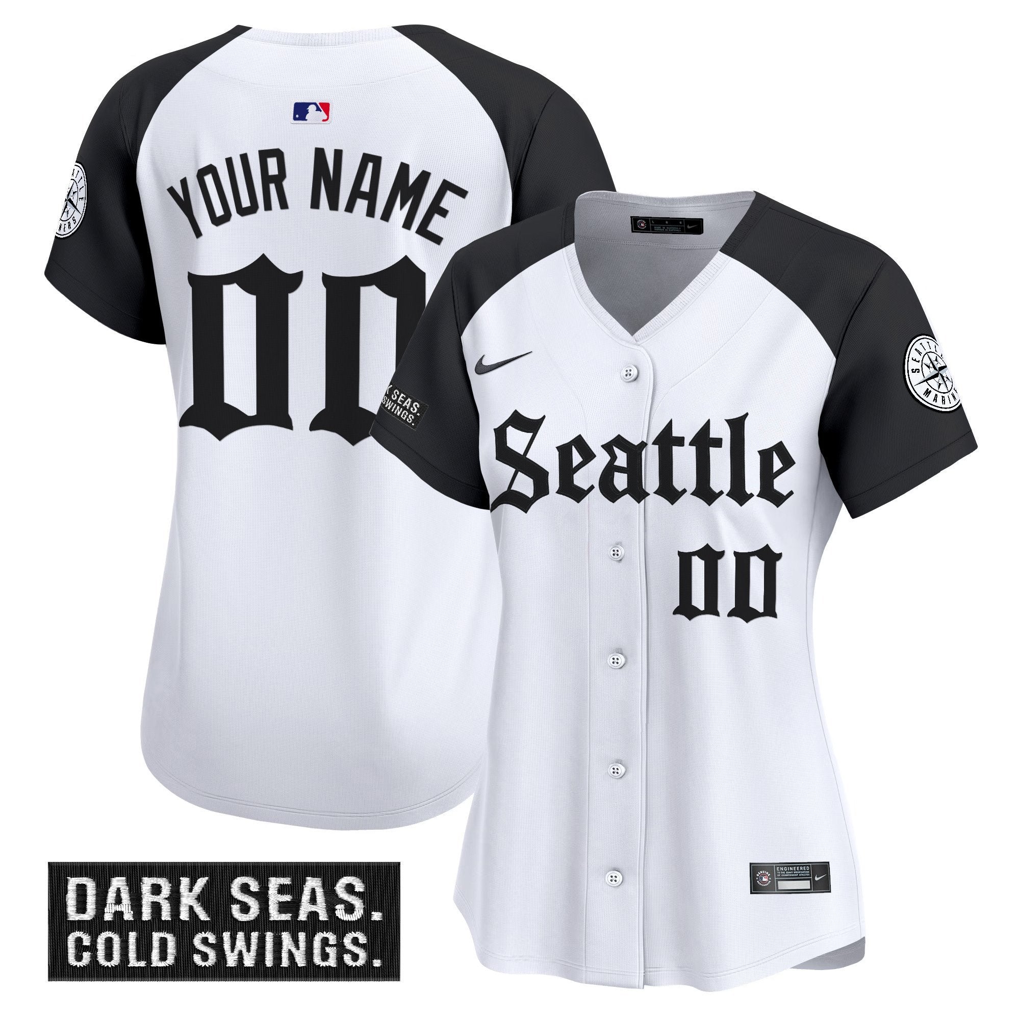 Seattle ‘Deep Sea Gothic Edition’ Vapor Premier Limited Custom Jersey