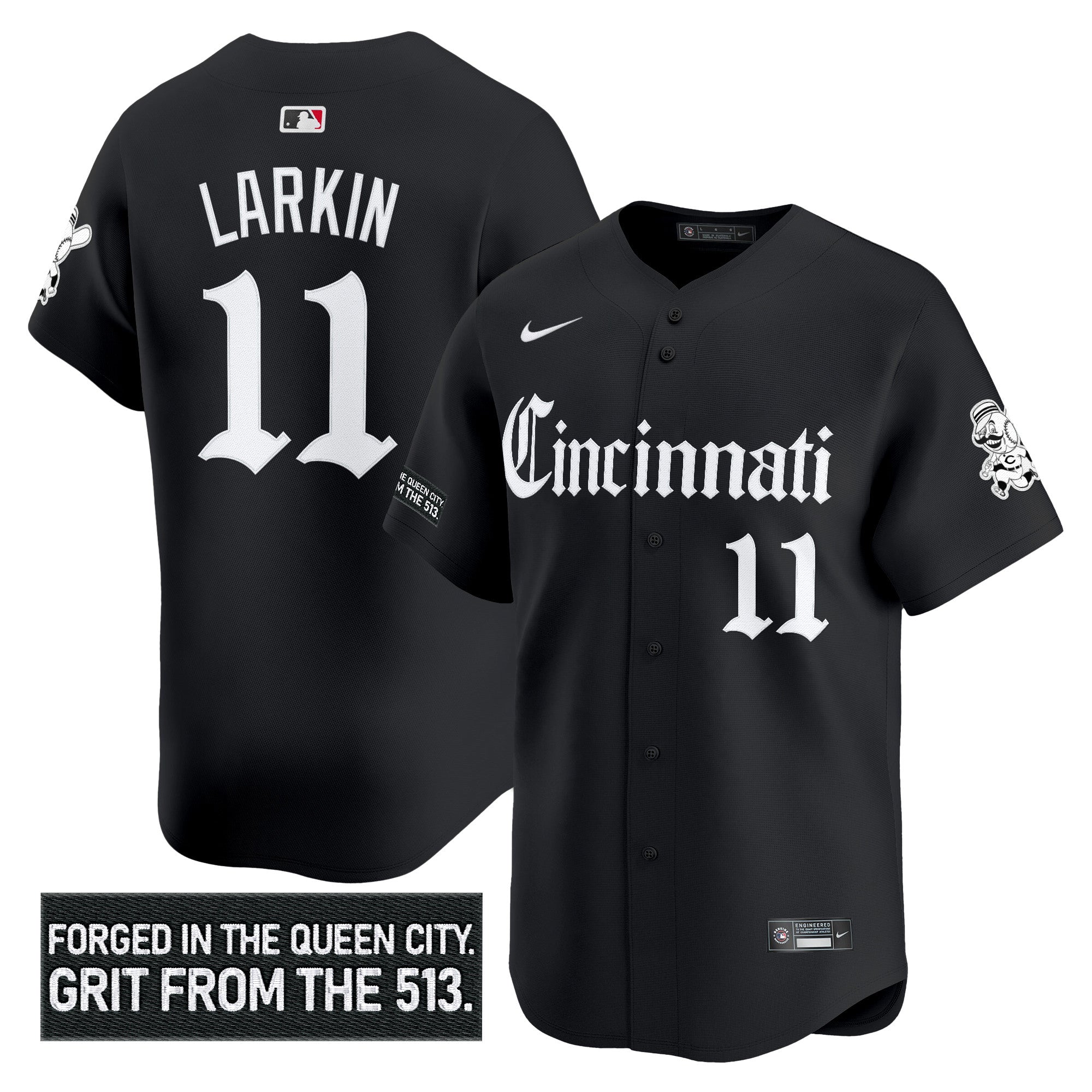 Men’s Cincinnati ‘Gothic Queen City Edition’ Vapor Premier Limited Jersey