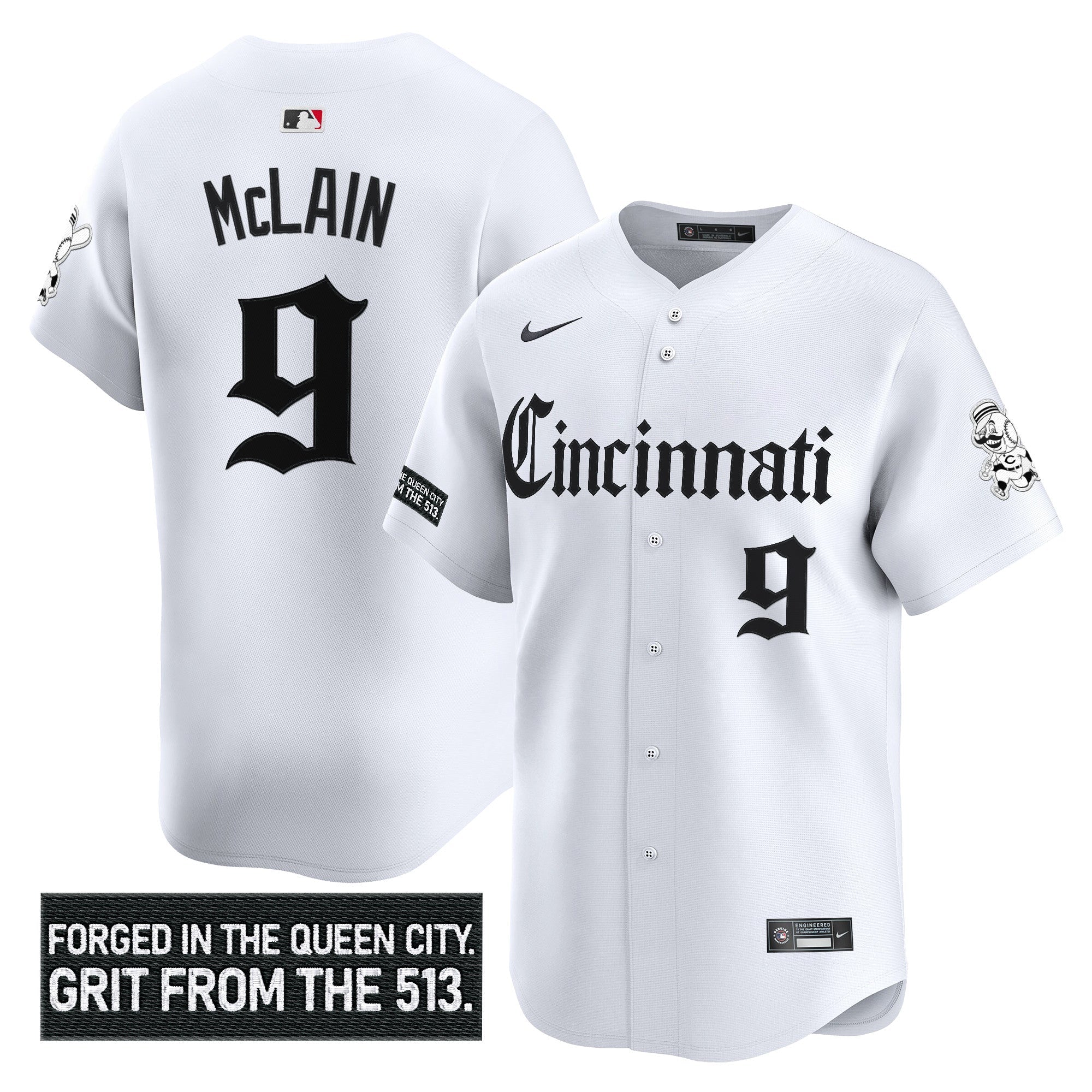 Men’s Cincinnati ‘Gothic Queen City Edition’ Vapor Premier Limited Jersey