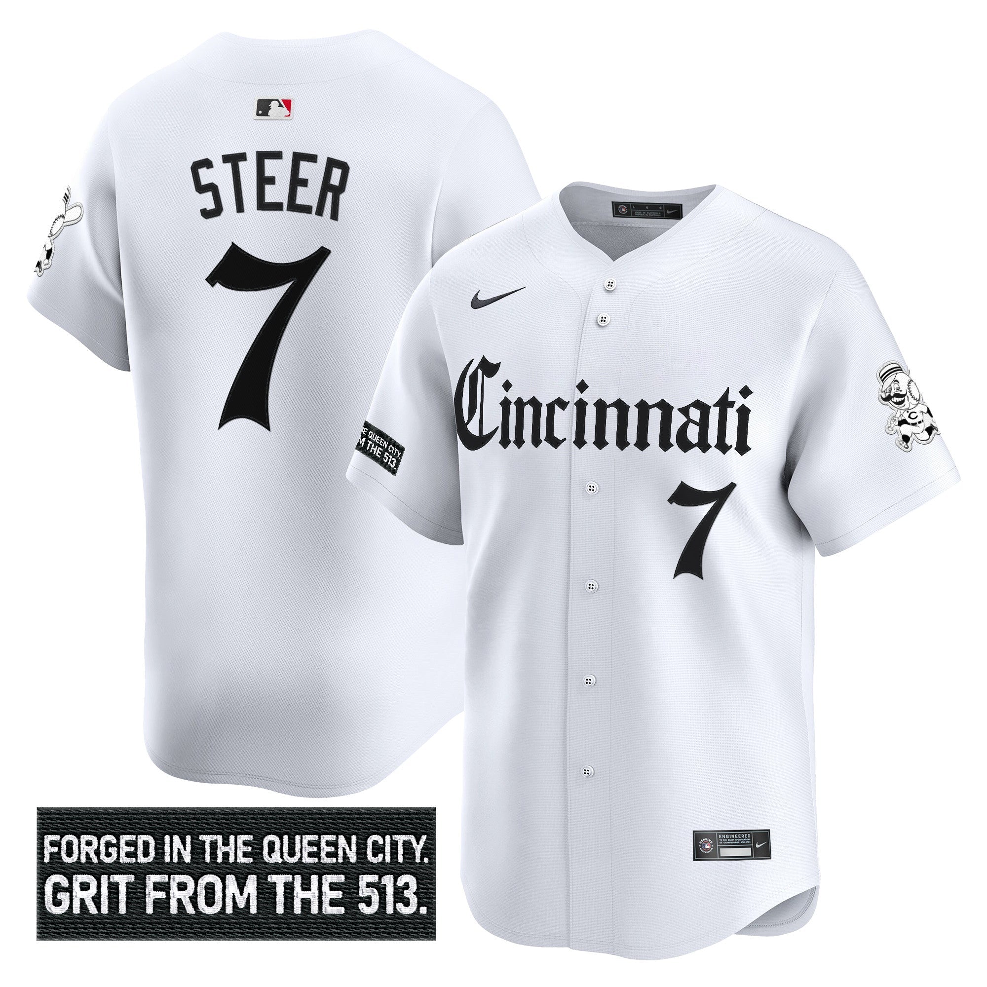 Men’s Cincinnati ‘Gothic Queen City Edition’ Vapor Premier Limited Jersey