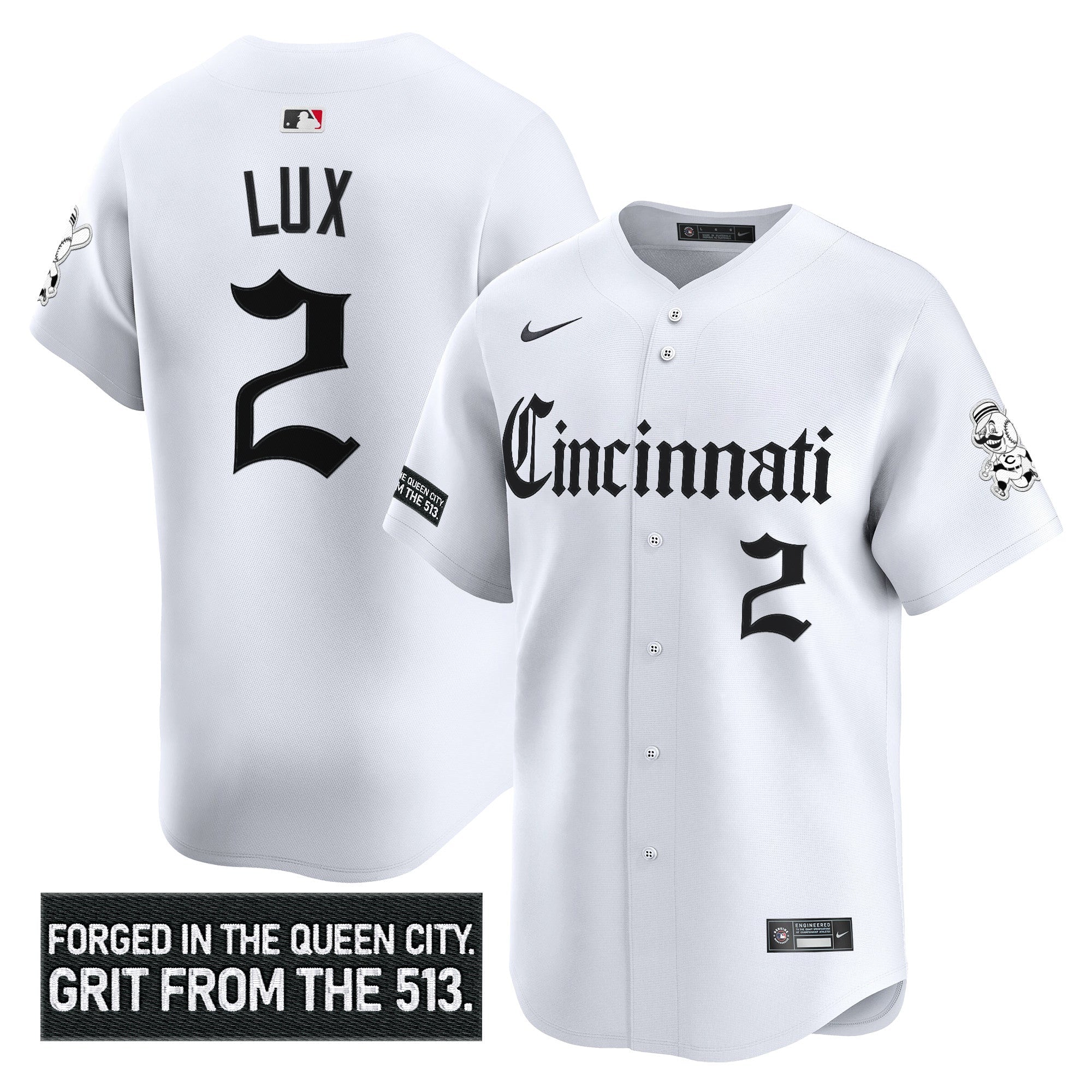 Men’s Cincinnati ‘Gothic Queen City Edition’ Vapor Premier Limited Jersey