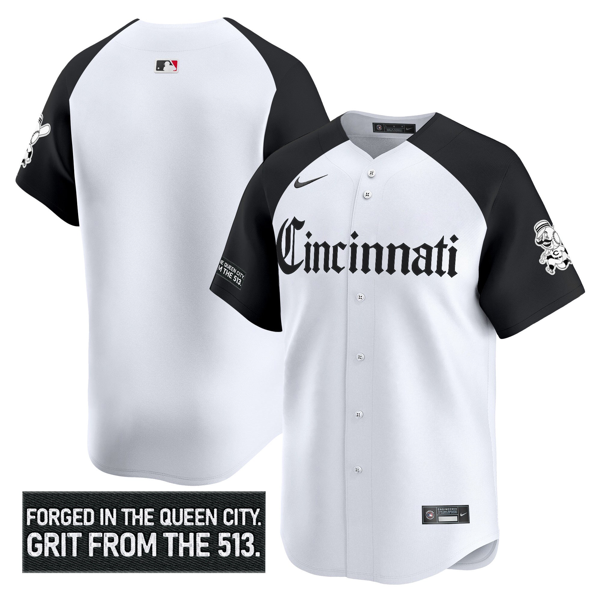 Men’s Cincinnati ‘Gothic Queen City Edition’ Vapor Premier Limited Jersey