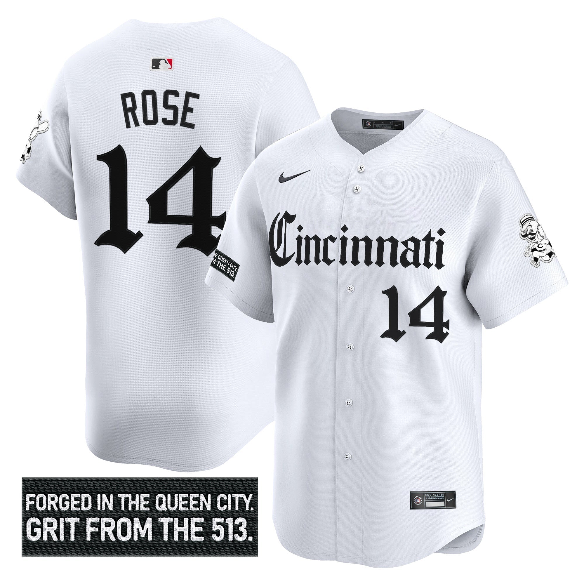 Men’s Cincinnati ‘Gothic Queen City Edition’ Vapor Premier Limited Jersey