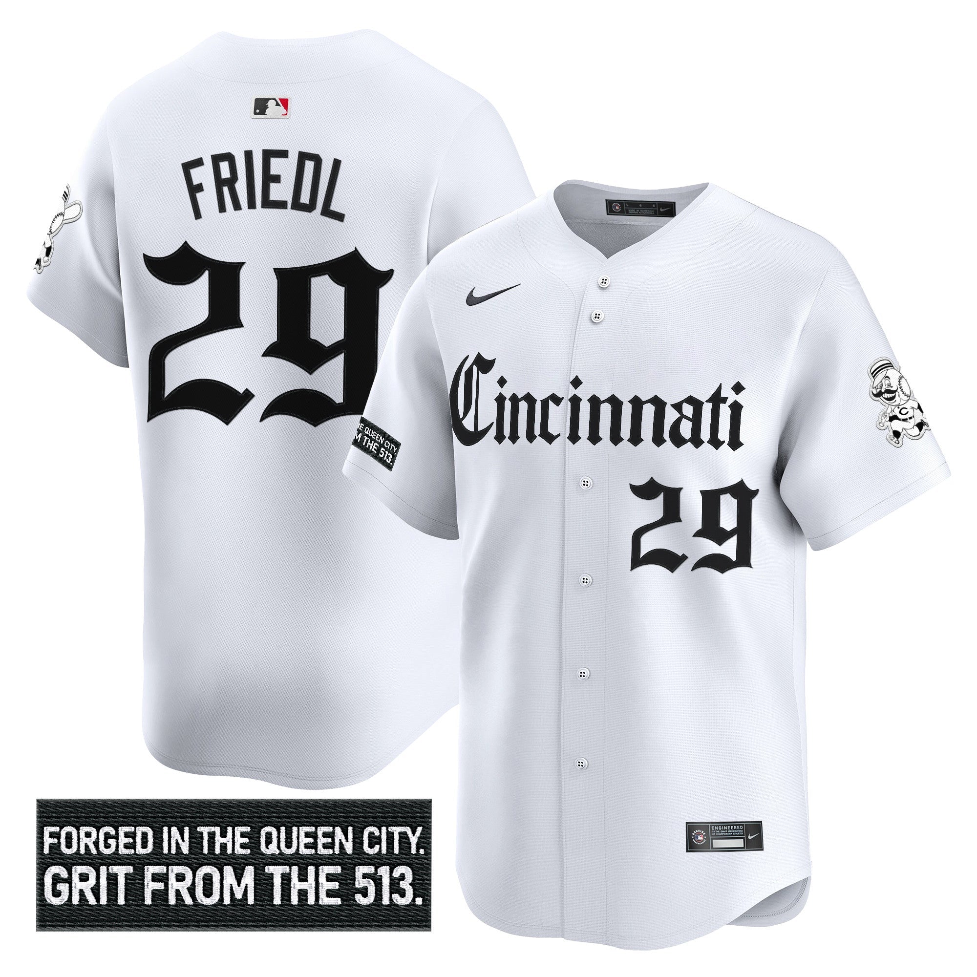 Men’s Cincinnati ‘Gothic Queen City Edition’ Vapor Premier Limited Jersey
