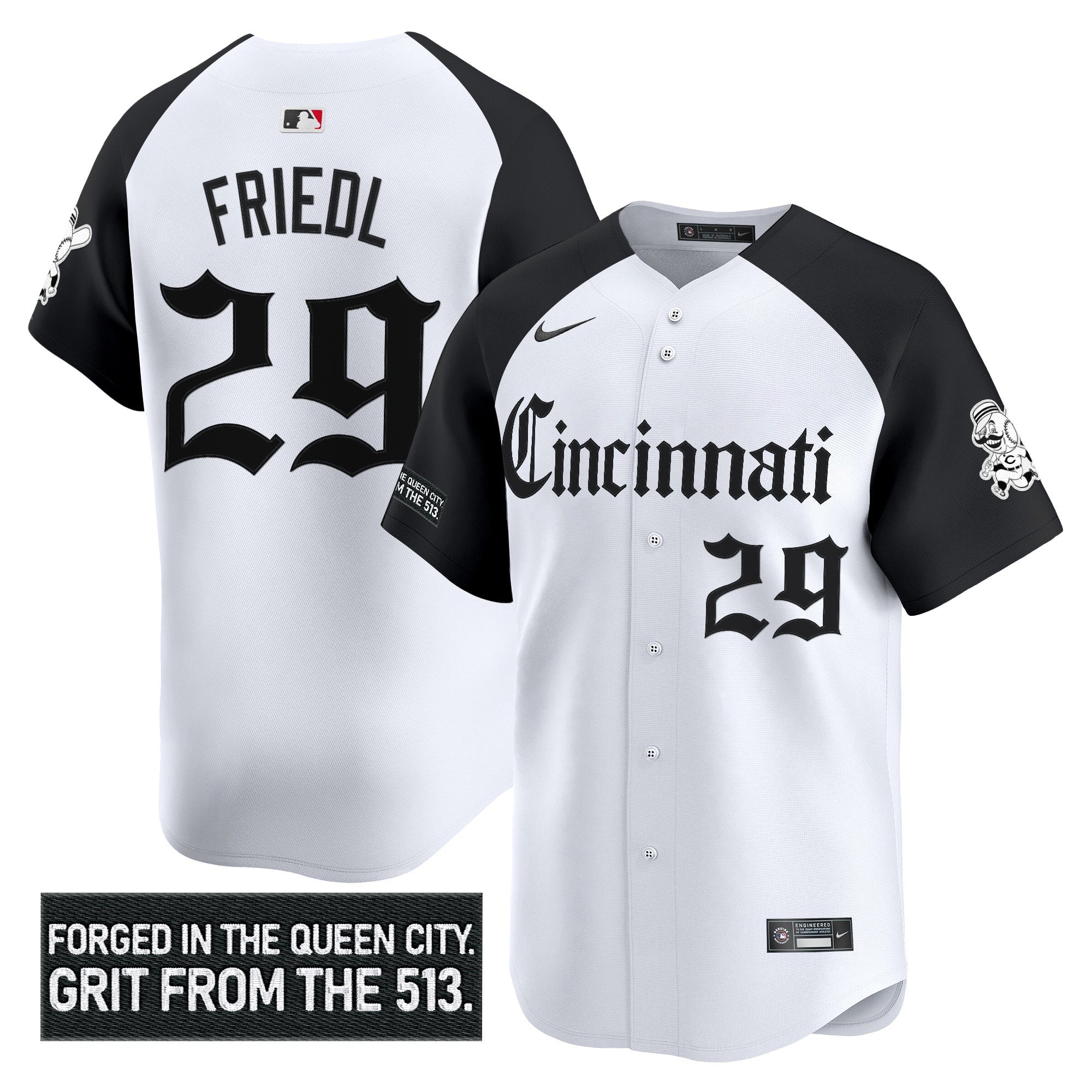 Men’s Cincinnati ‘Gothic Queen City Edition’ Vapor Premier Limited Jersey