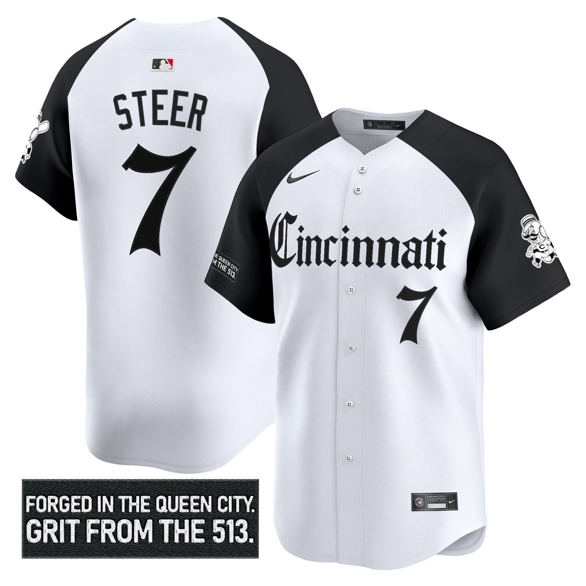 Men’s Cincinnati ‘Gothic Queen City Edition’ Vapor Premier Limited Jersey