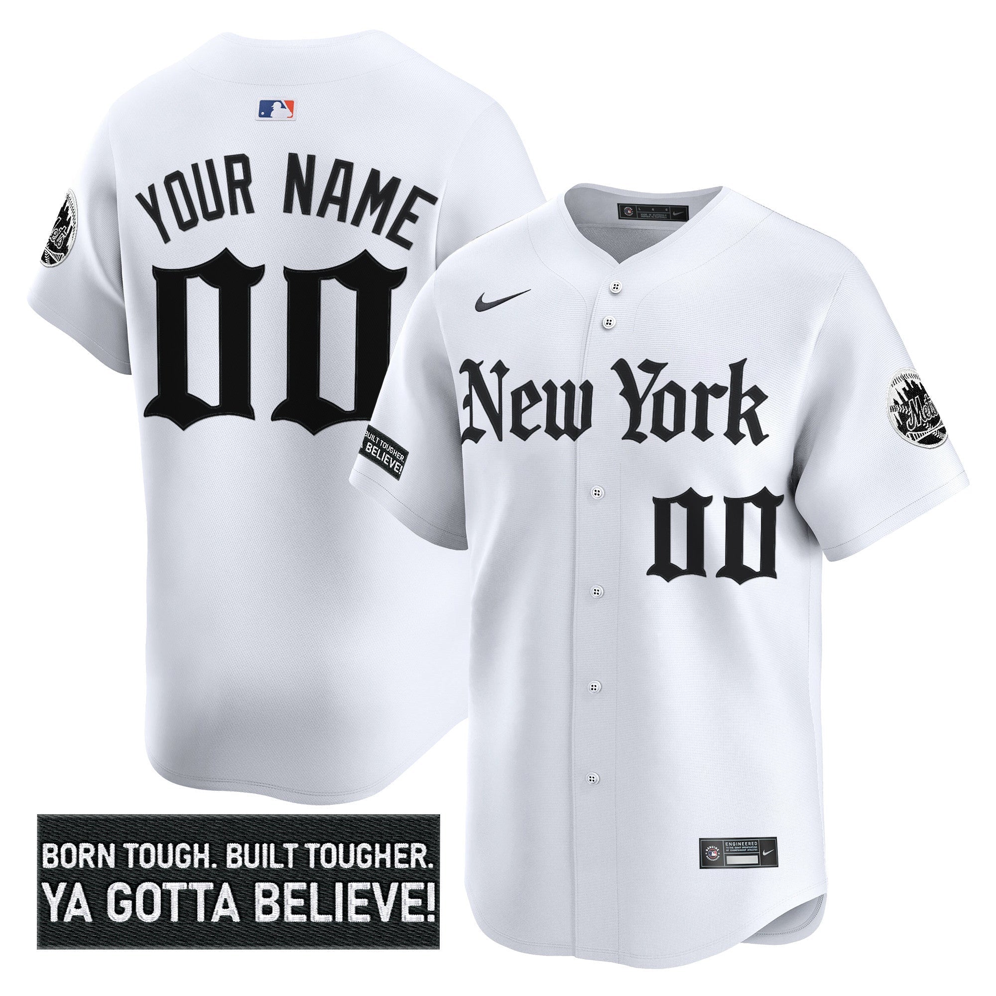 New York ‘Gothic Borough Edition’ Vapor Premier Limited Custom Jersey