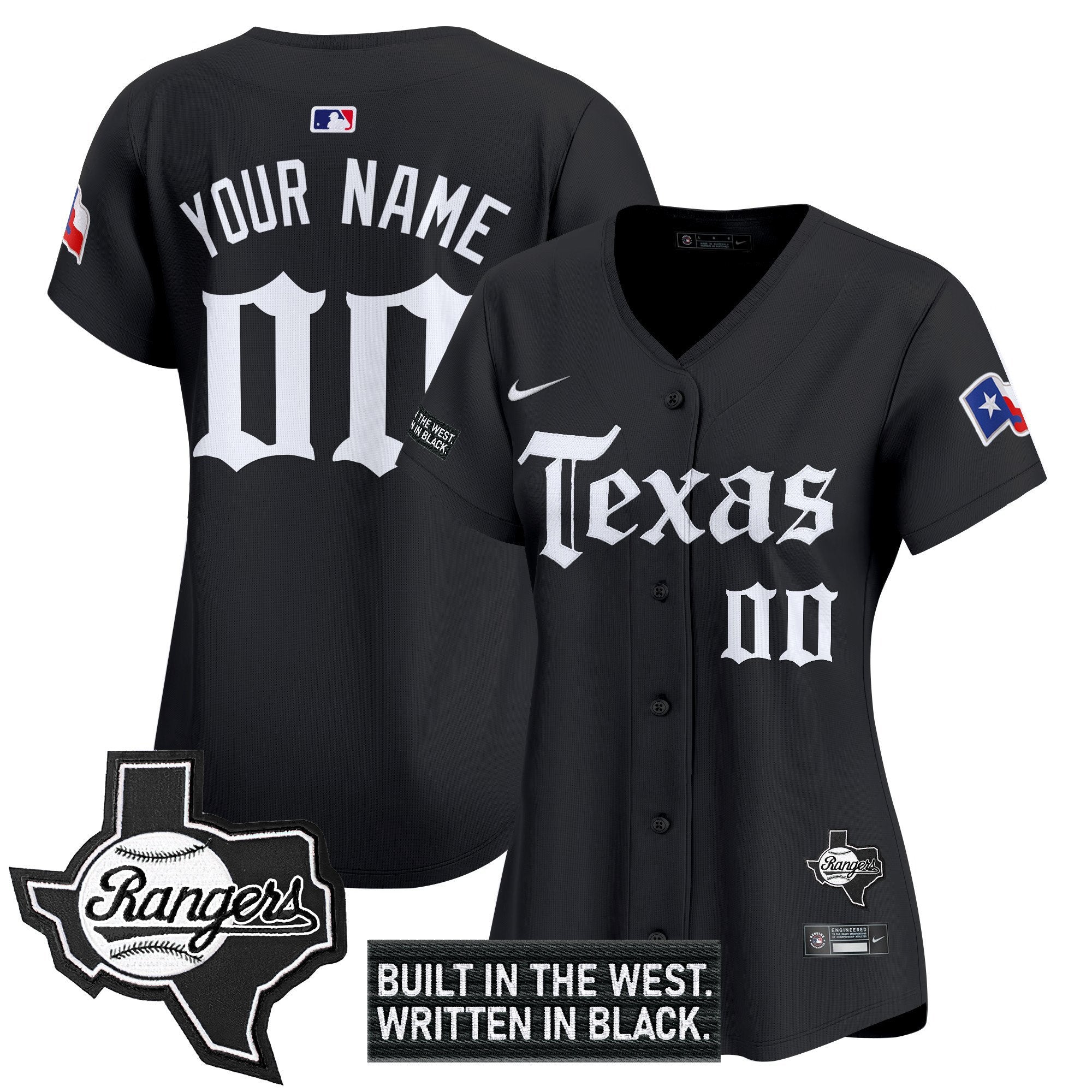 Texas ‘Gothic Frontier Edition’ Vapor Premier Limited Custom Jersey
