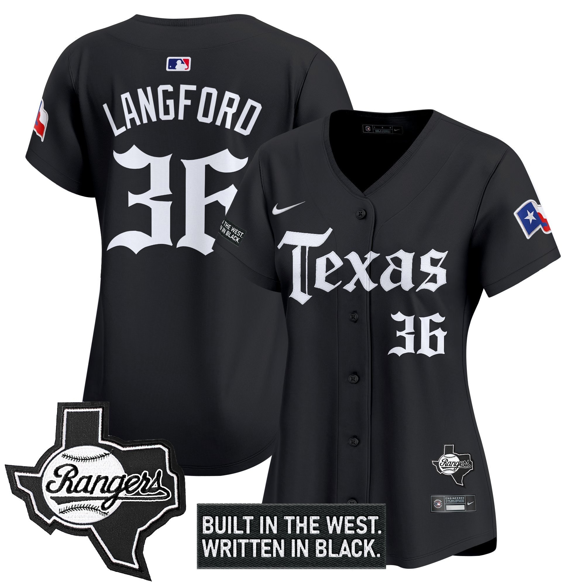 Women’s Texas ‘Gothic Frontier Edition’ Vapor Premier Limited Jersey