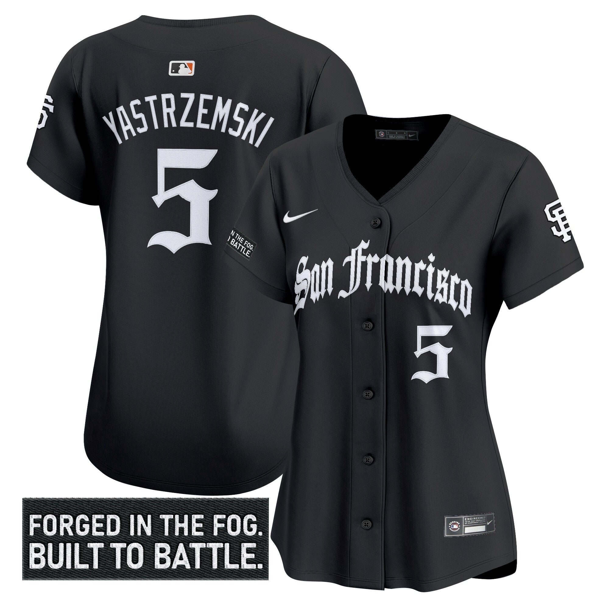 Women’s San Francisco ‘Gothic Fog Edition’ Vapor Premier Limited Jersey
