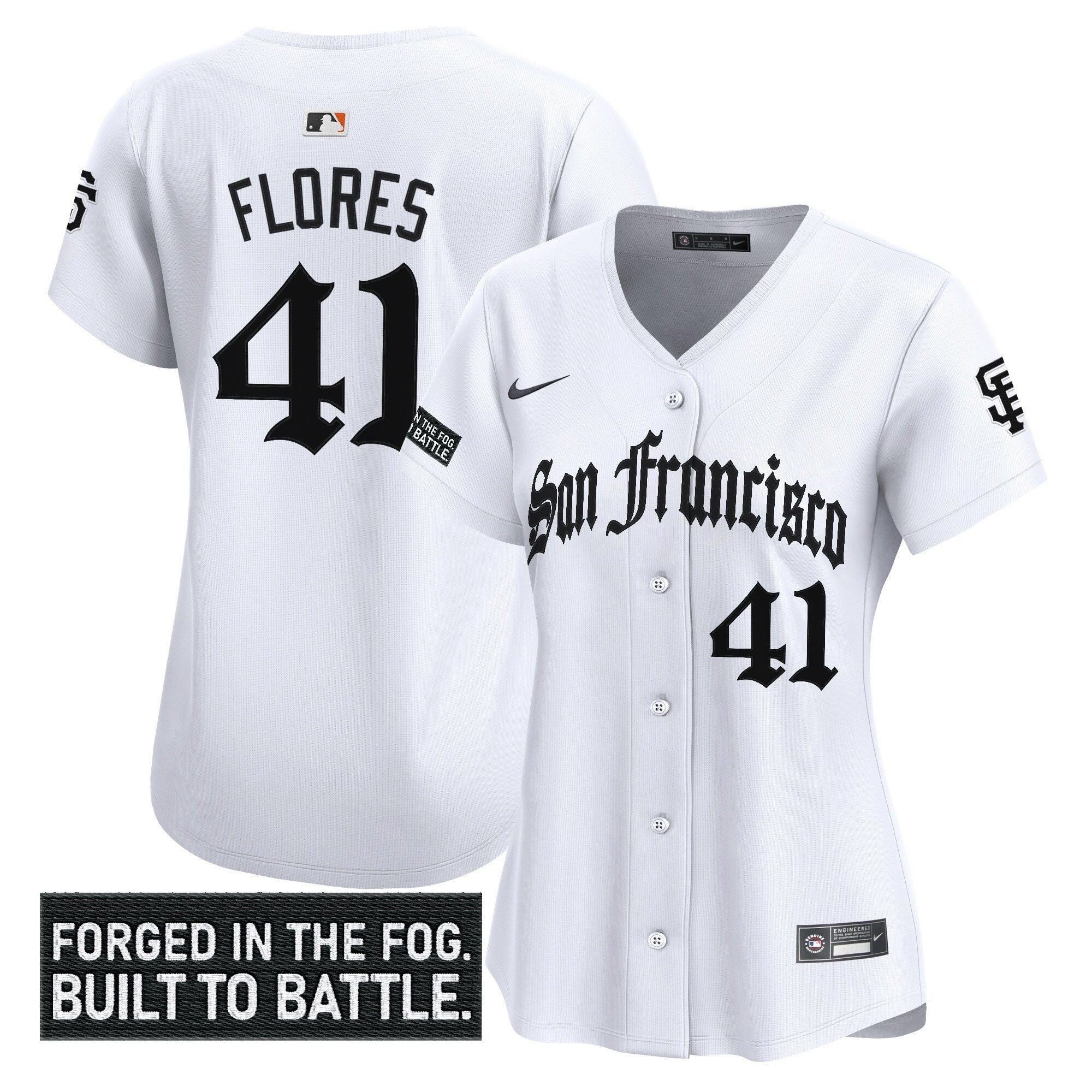 Women’s San Francisco ‘Gothic Fog Edition’ Vapor Premier Limited Jersey