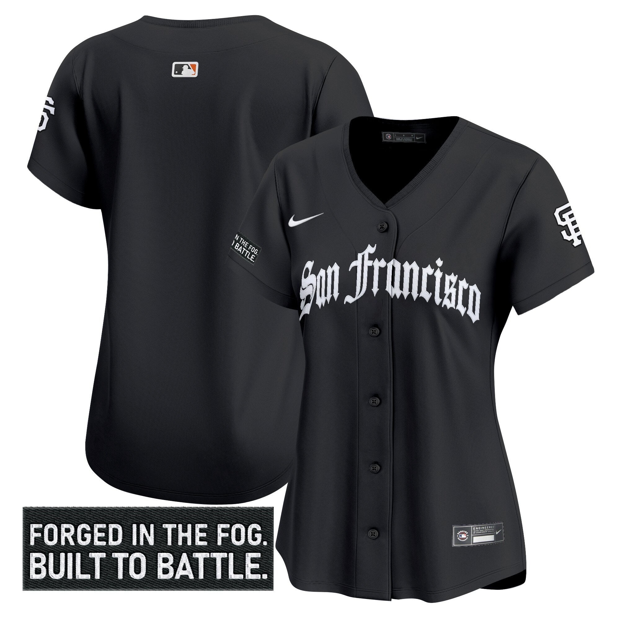 Women’s San Francisco ‘Gothic Fog Edition’ Vapor Premier Limited Jersey