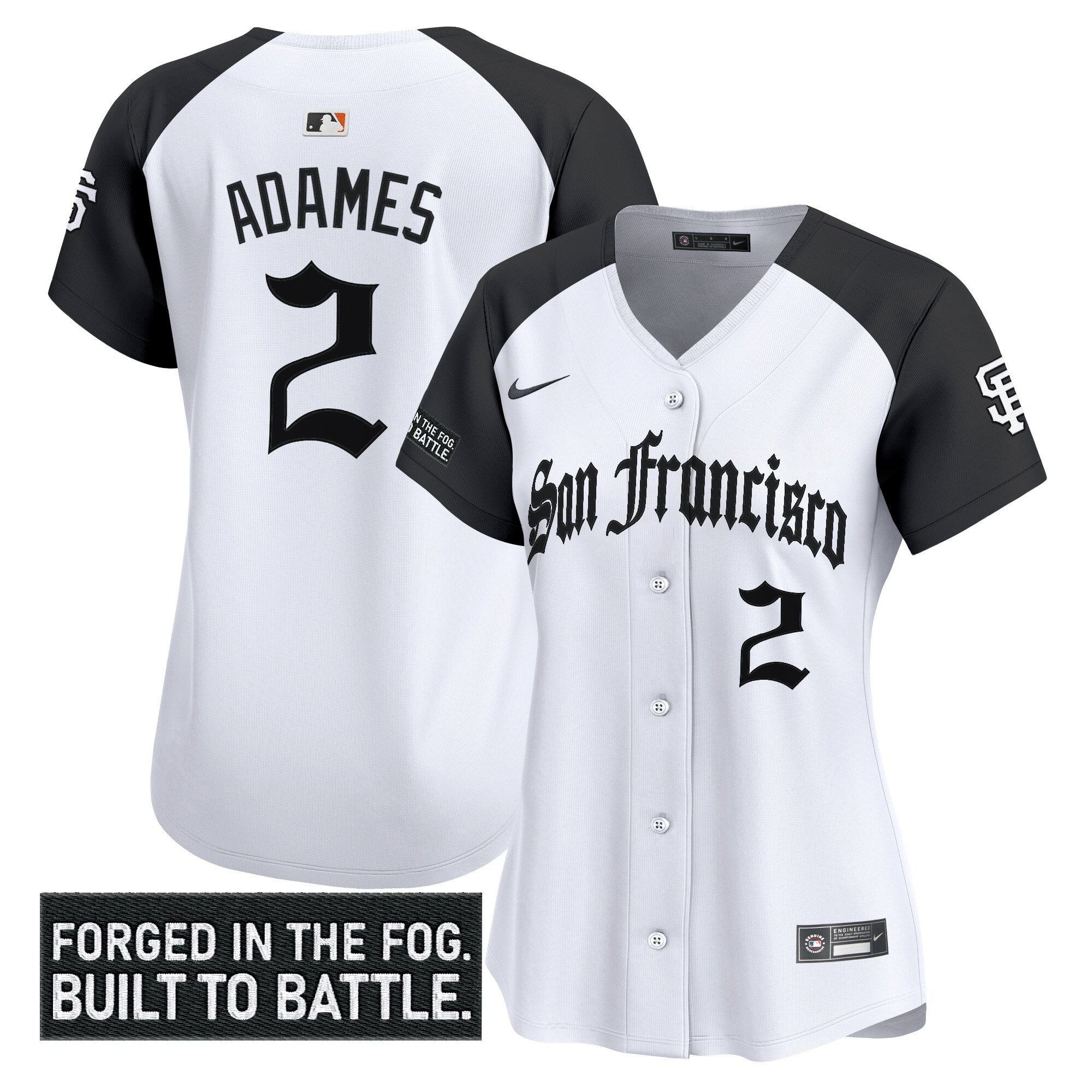 Women’s San Francisco ‘Gothic Fog Edition’ Vapor Premier Limited Jersey