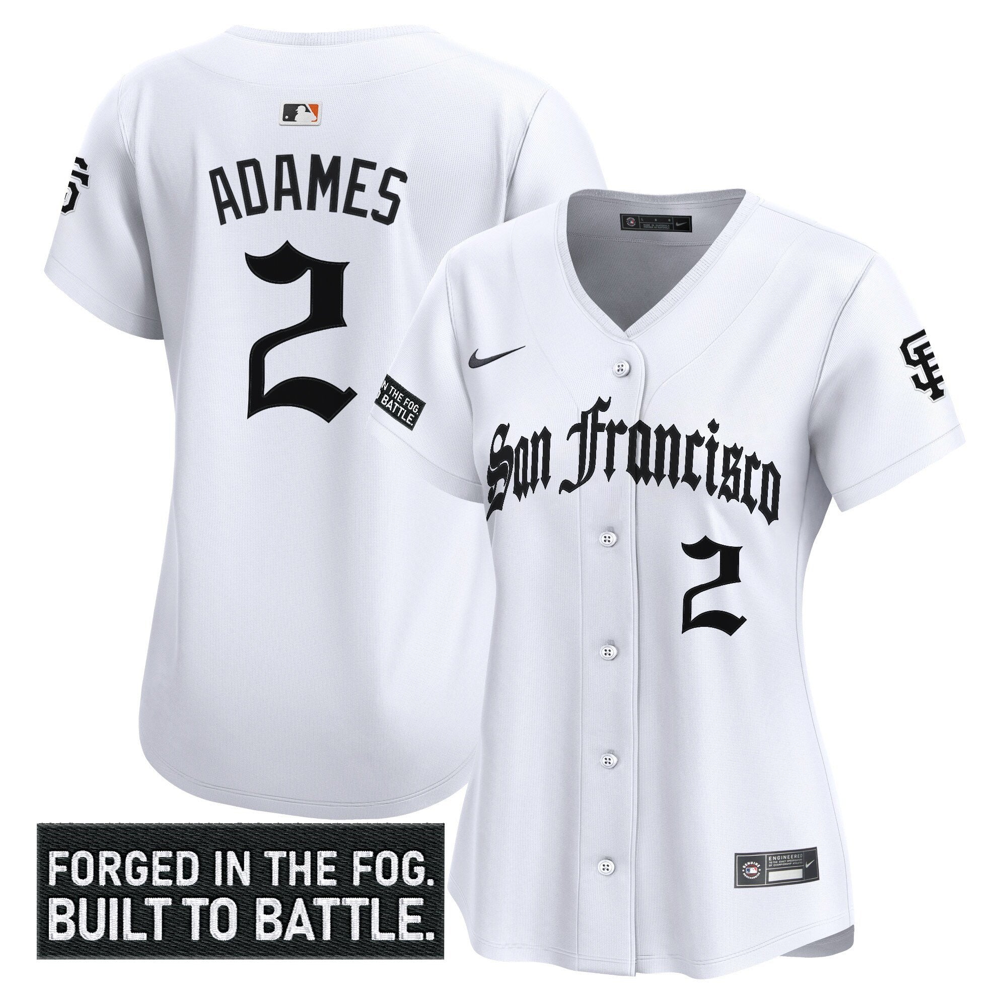 Women’s San Francisco ‘Gothic Fog Edition’ Vapor Premier Limited Jersey