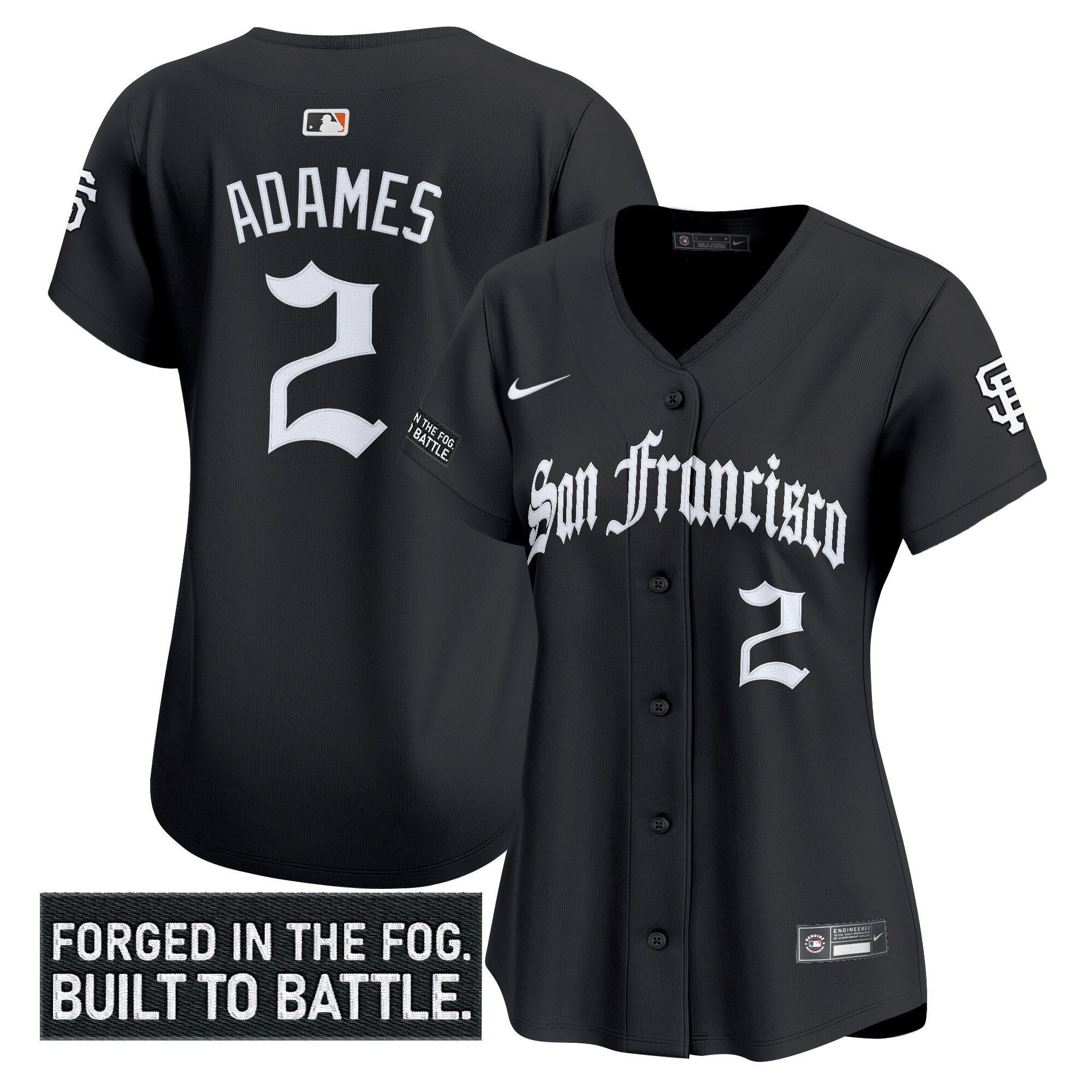 Women’s San Francisco ‘Gothic Fog Edition’ Vapor Premier Limited Jersey