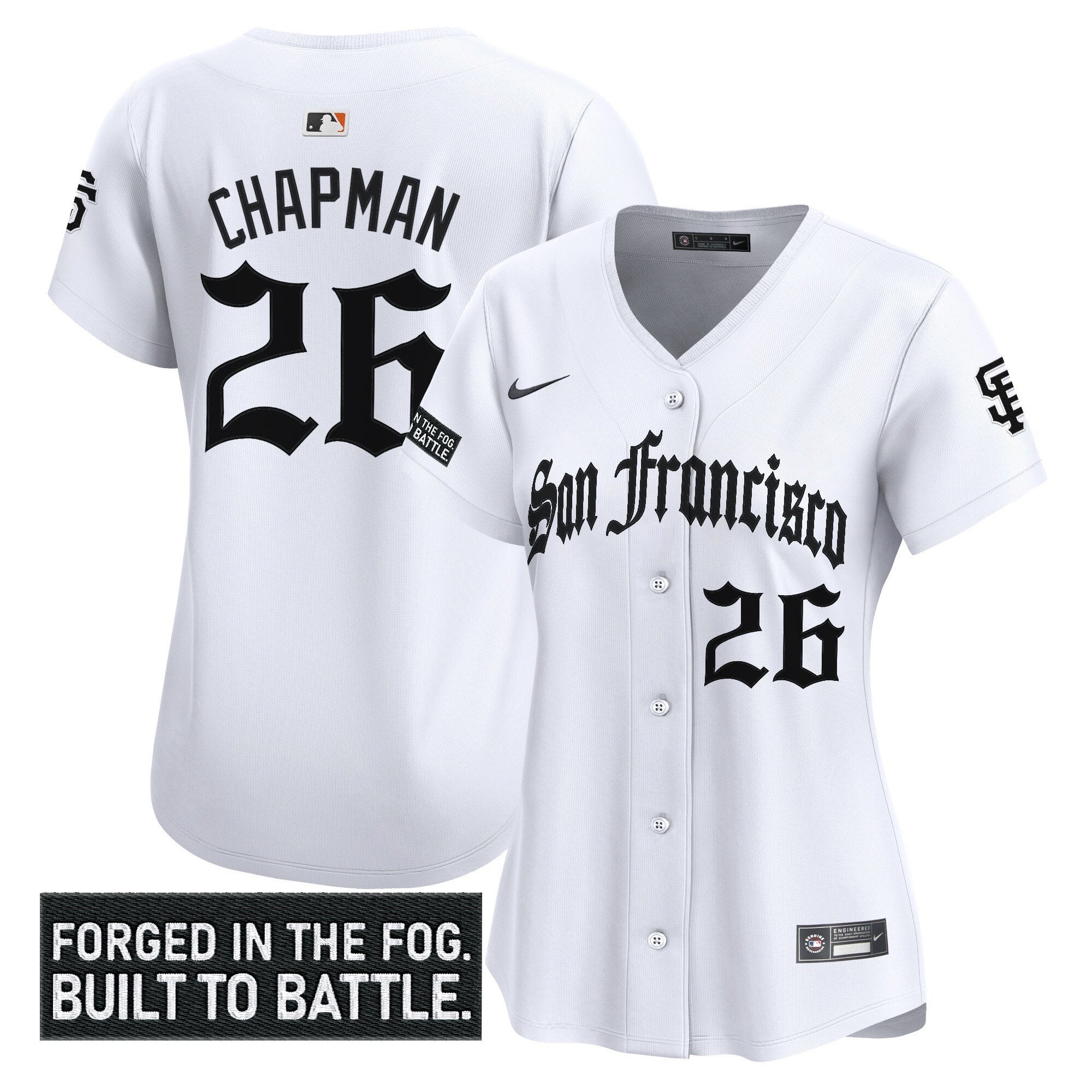 Women’s San Francisco ‘Gothic Fog Edition’ Vapor Premier Limited Jersey