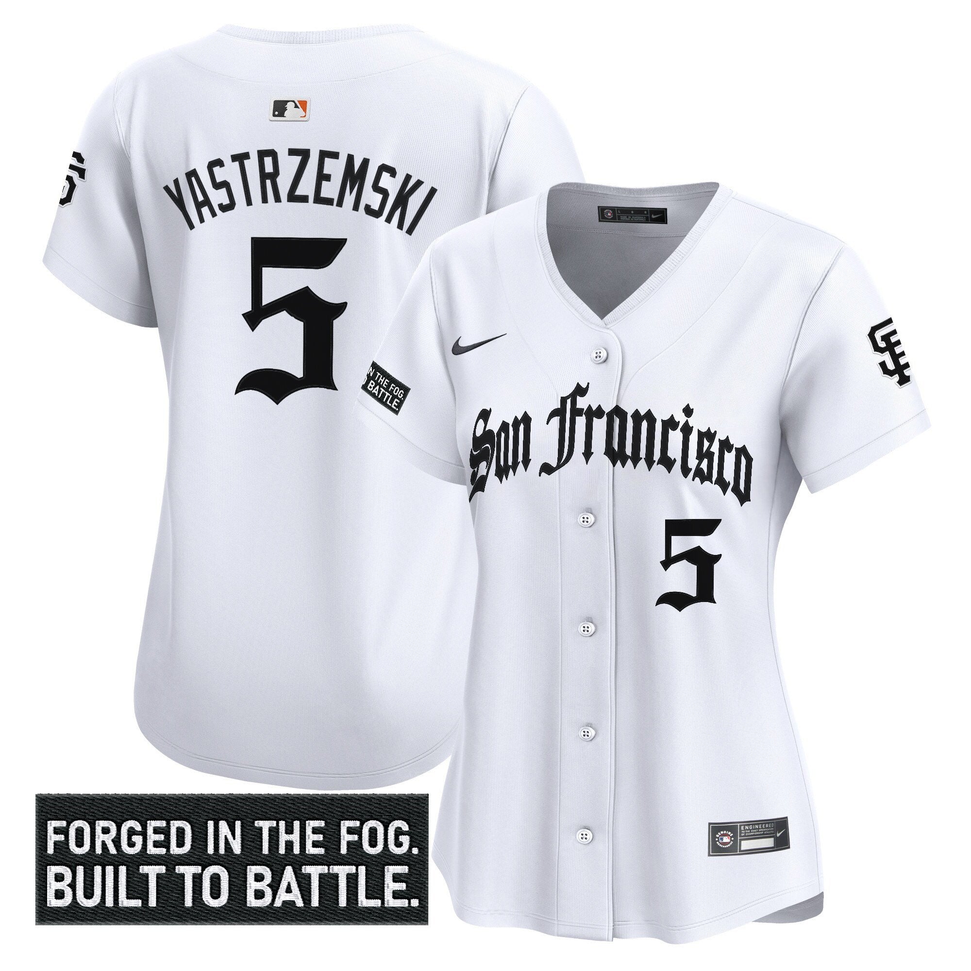 Women’s San Francisco ‘Gothic Fog Edition’ Vapor Premier Limited Jersey