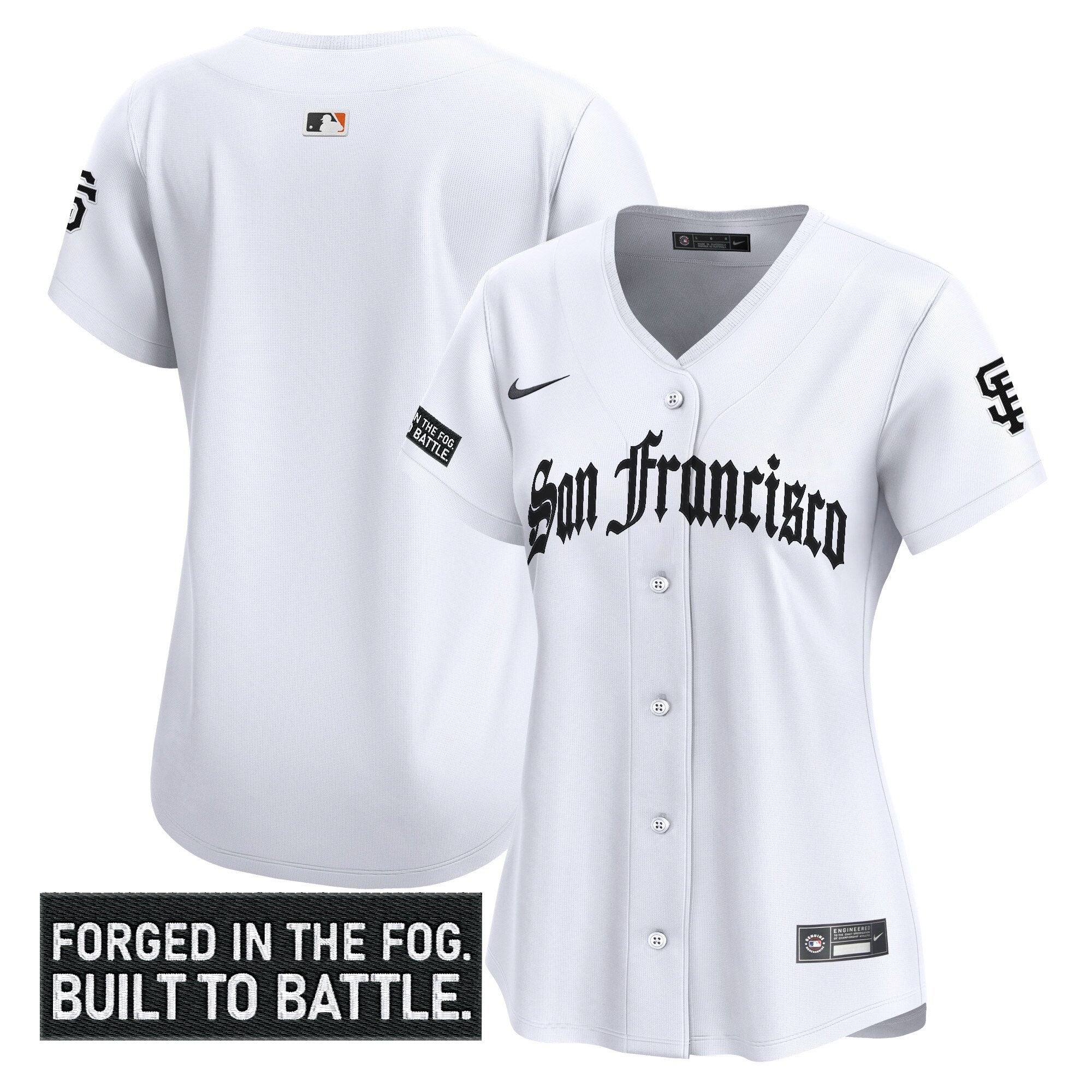 Women’s San Francisco ‘Gothic Fog Edition’ Vapor Premier Limited Jersey