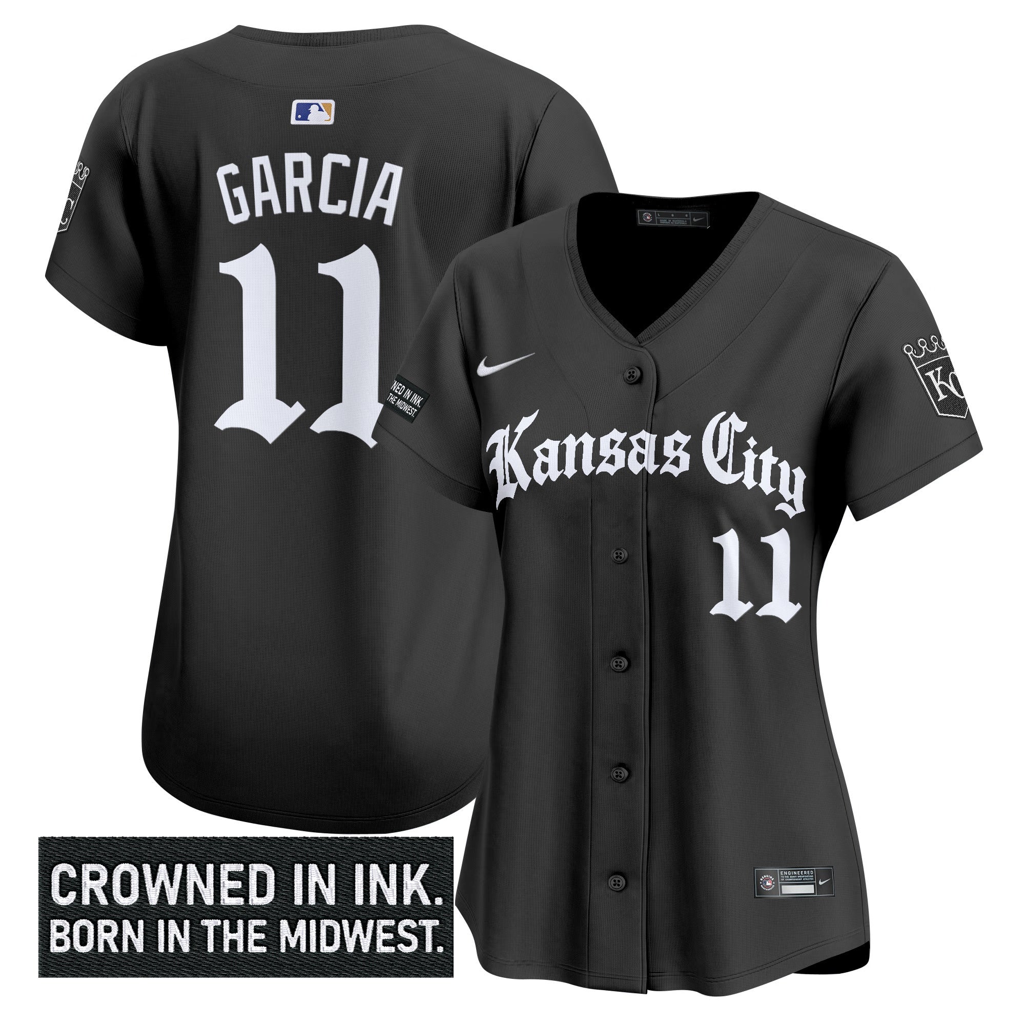 Women’s Kansas City ‘Gothic Crown Edition’ Vapor Premier Limited Jersey