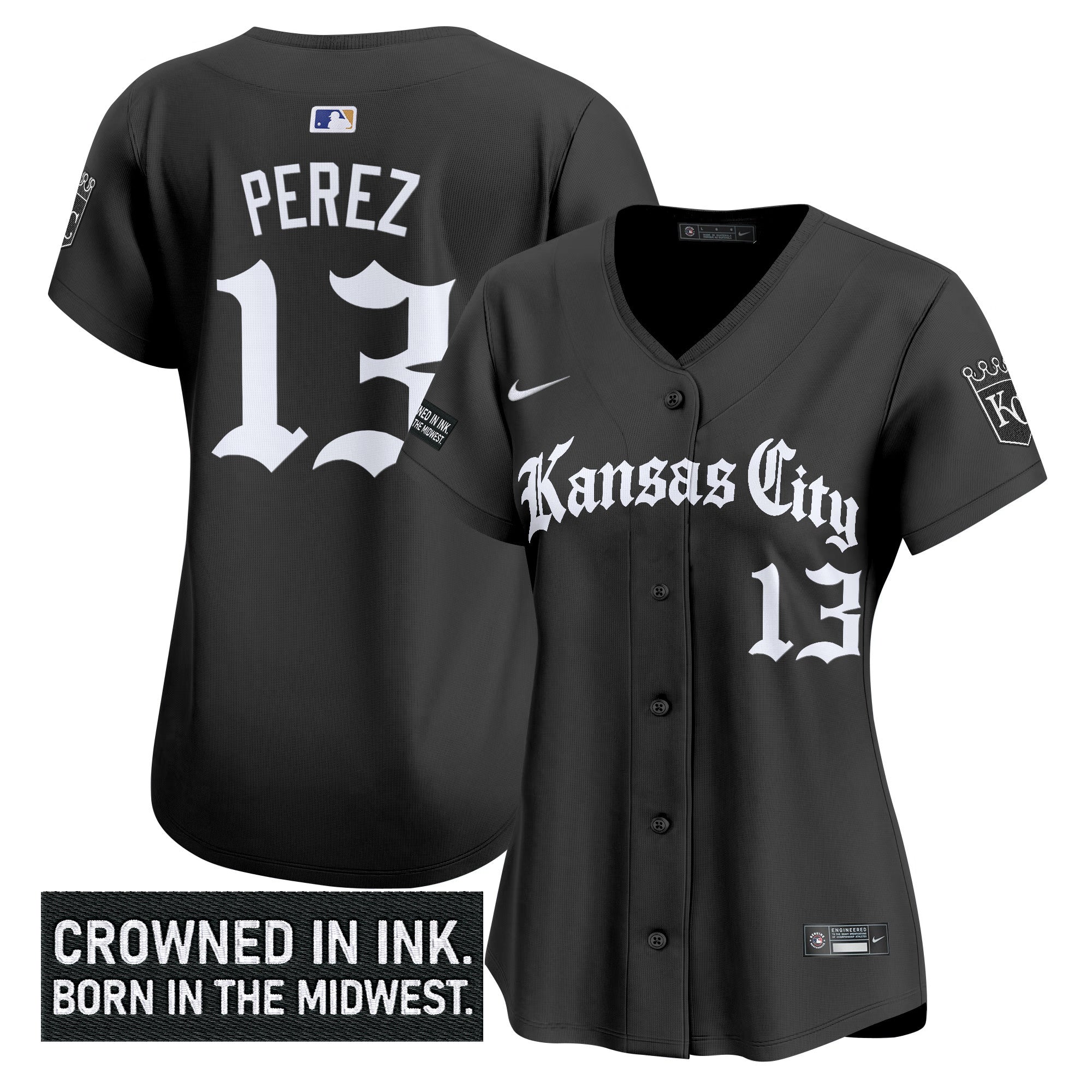 Women’s Kansas City ‘Gothic Crown Edition’ Vapor Premier Limited Jersey