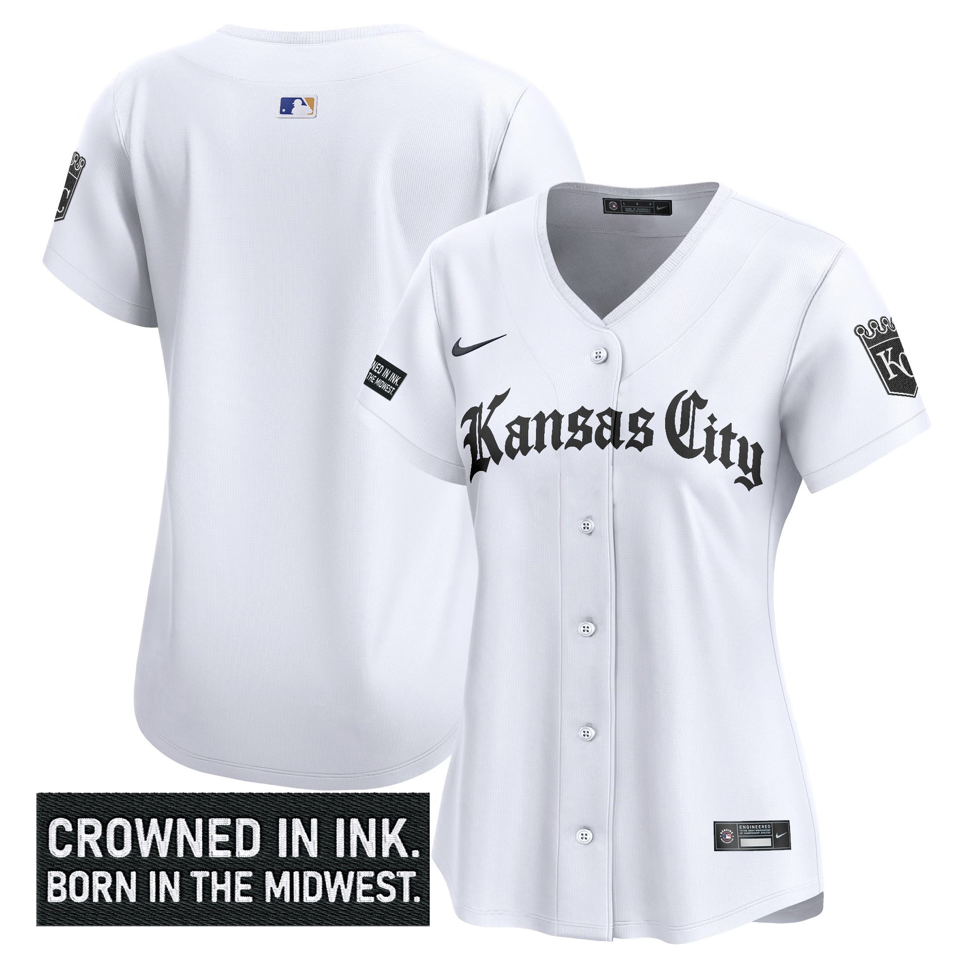 Women’s Kansas City ‘Gothic Crown Edition’ Vapor Premier Limited Jersey
