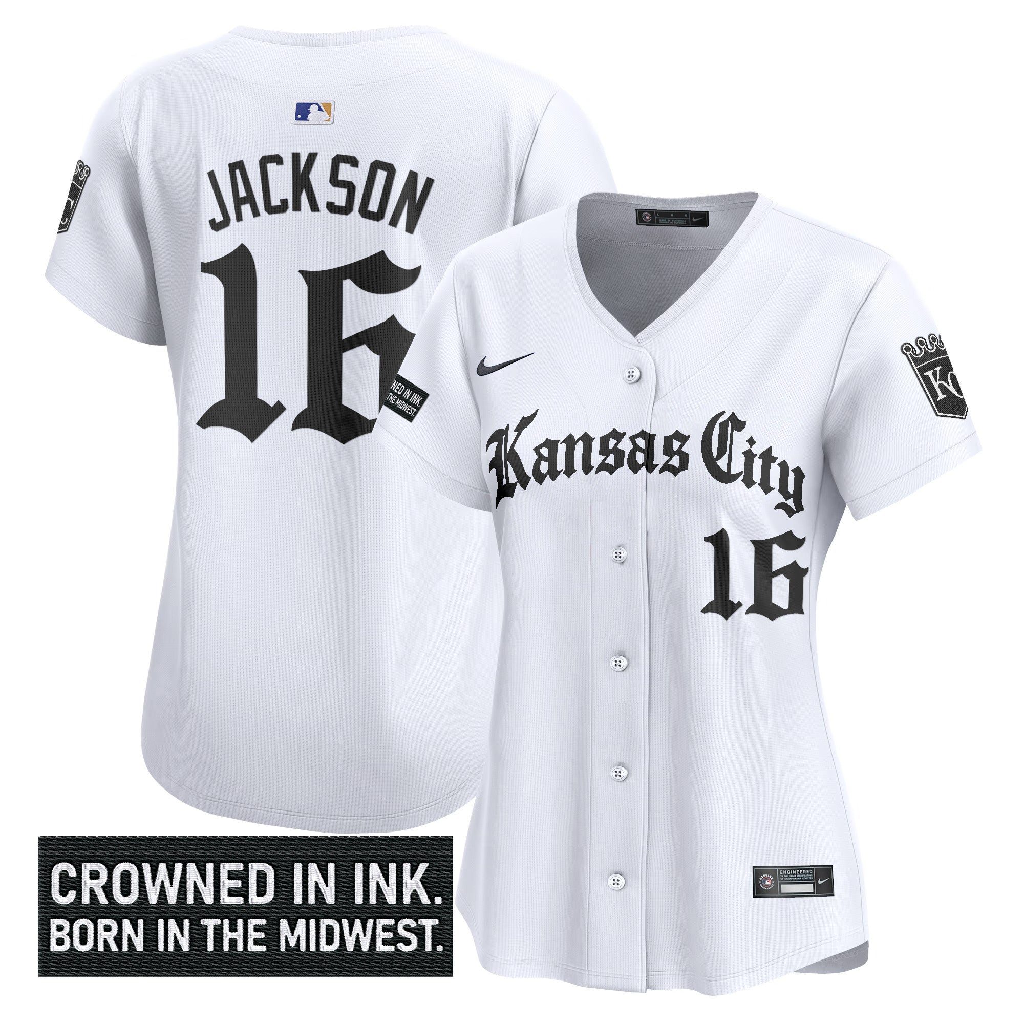 Women’s Kansas City ‘Gothic Crown Edition’ Vapor Premier Limited Jersey