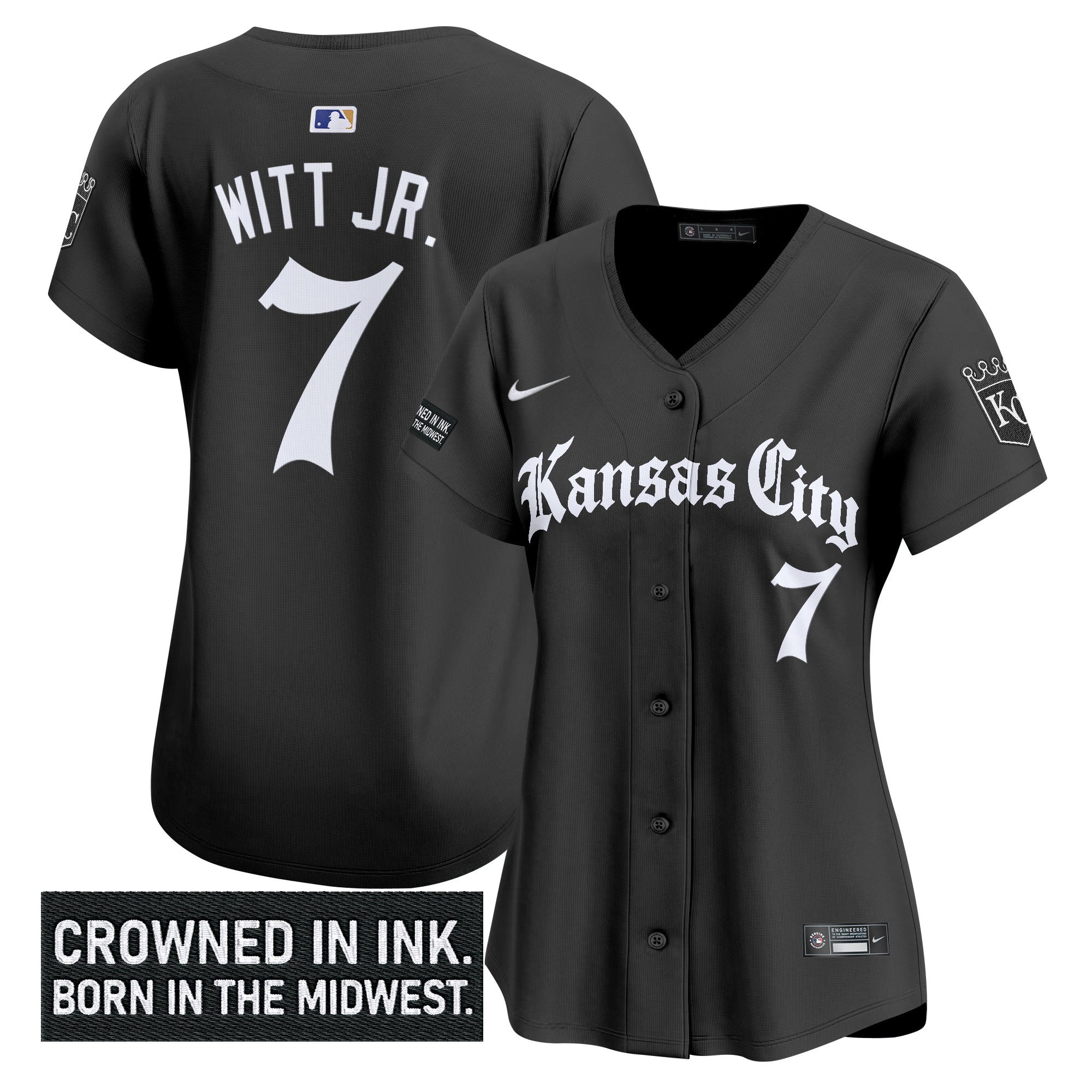 Women’s Kansas City ‘Gothic Crown Edition’ Vapor Premier Limited Jersey