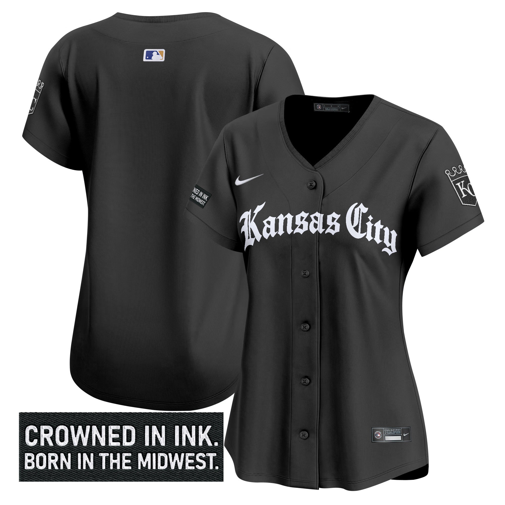 Women’s Kansas City ‘Gothic Crown Edition’ Vapor Premier Limited Jersey
