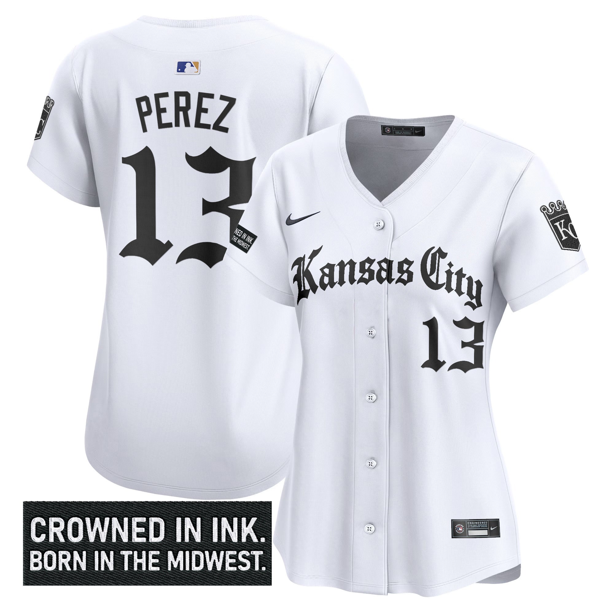 Women’s Kansas City ‘Gothic Crown Edition’ Vapor Premier Limited Jersey